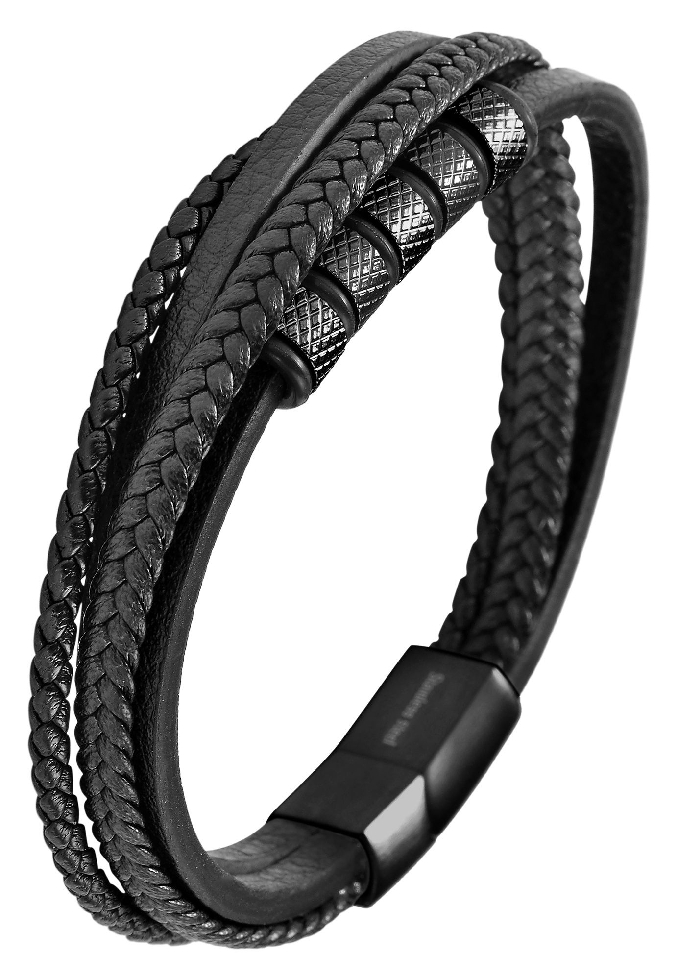 Adelia´s Armband »Unisex Armband – Lederarmband aus Leder 21 cm« Geschenkidee: zeitlos und vielseitig