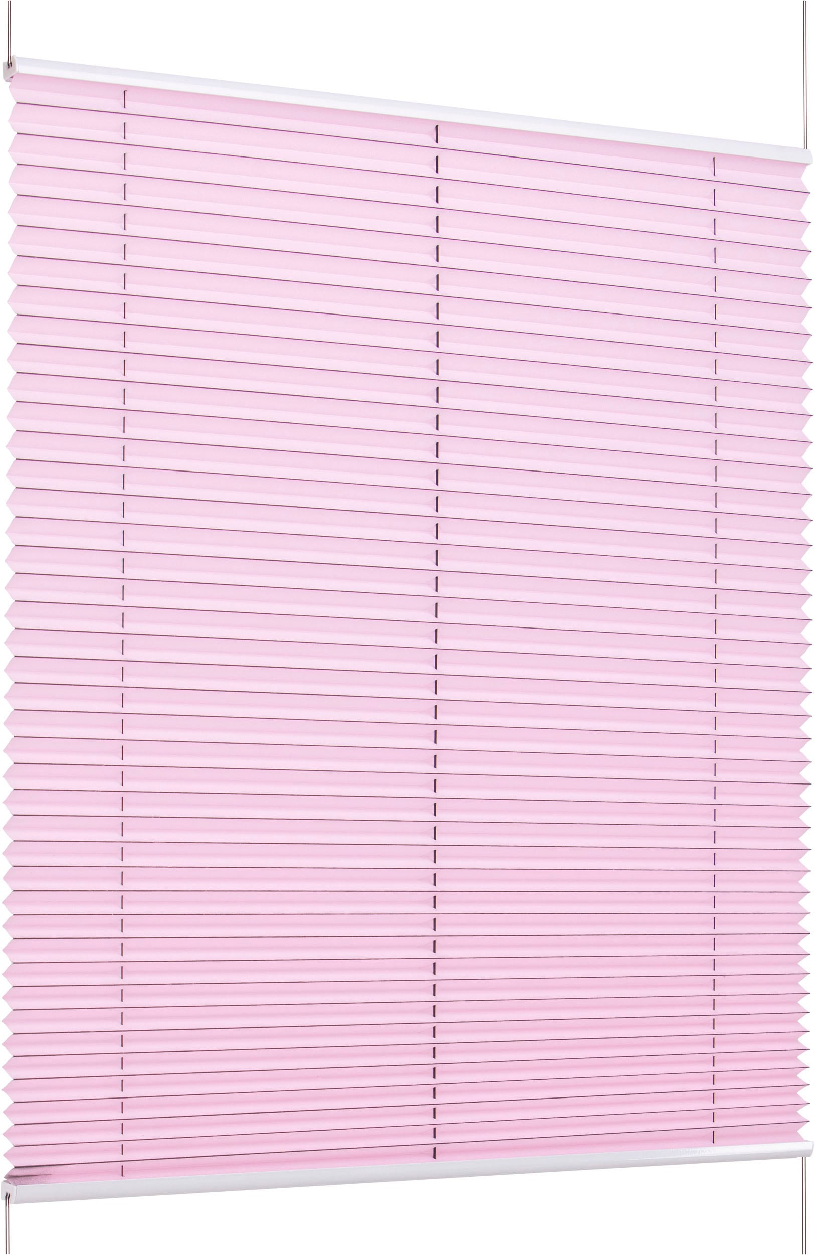 K-HOME Plissee "Klemmfix FLORIDA Stripe mit patentiertem Design" Lichtschutz ohne Bohren verspannt patentiertes Design