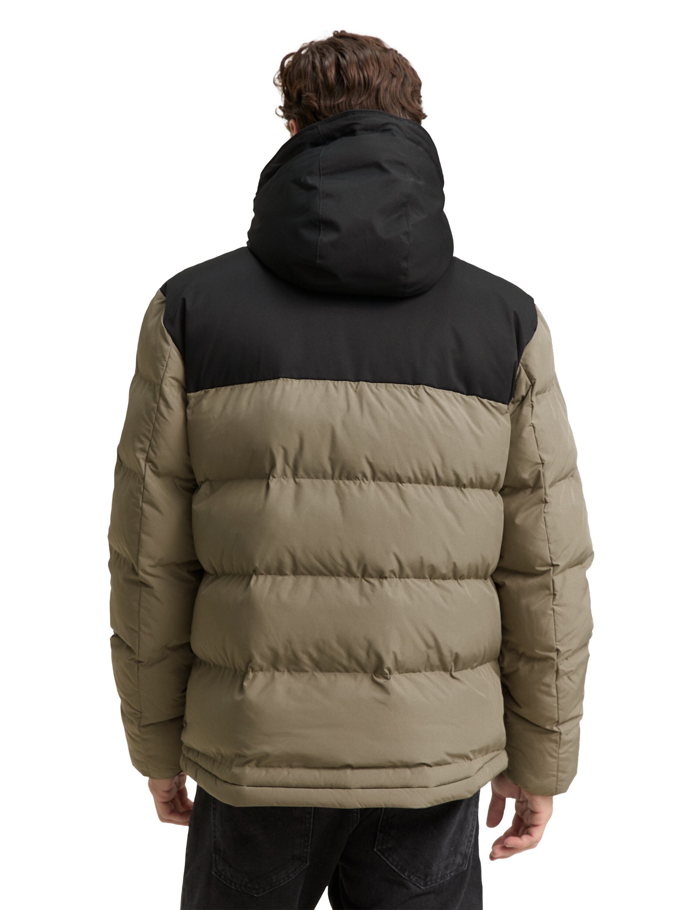 TOM TAILOR Steppjacke, mit Kapuze, mit Kapuze