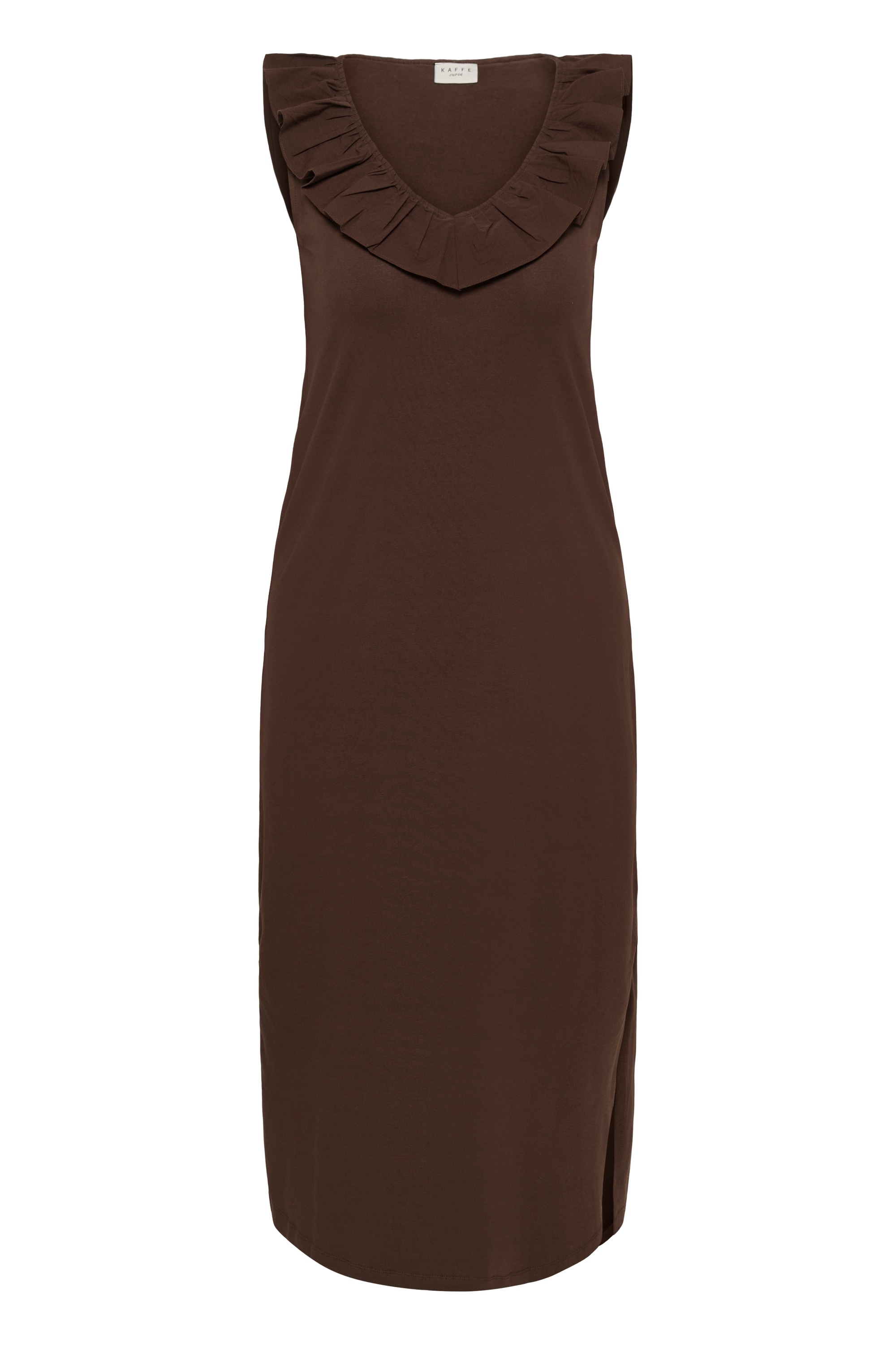 KAFFE Curve Midikleid "Damen Kleid KCdiddie"
