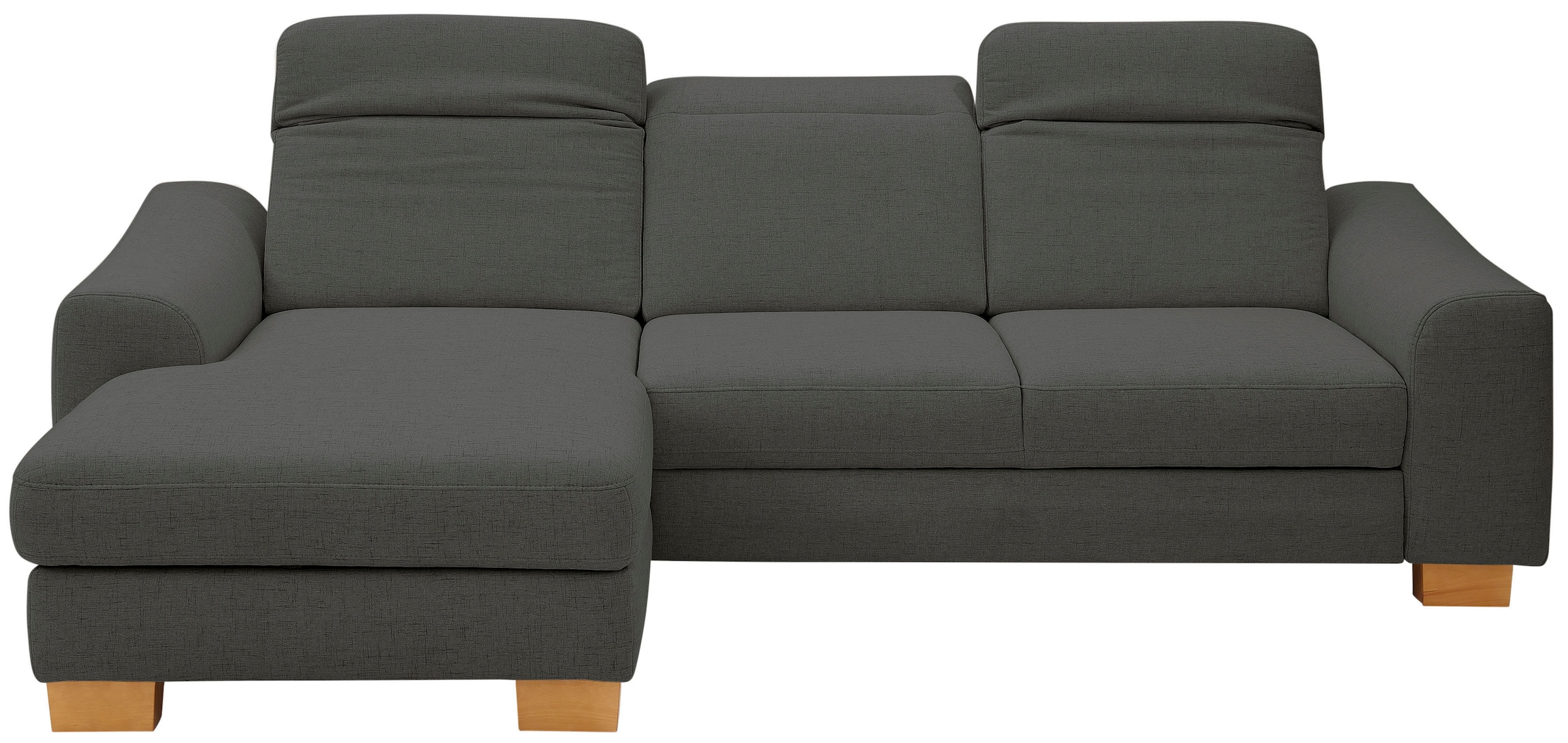 Home affaire Ecksofa »Dundee L-Form«, wahlweise mit Kopfteilverstellung und zusätzlich mit Bettfunktion
