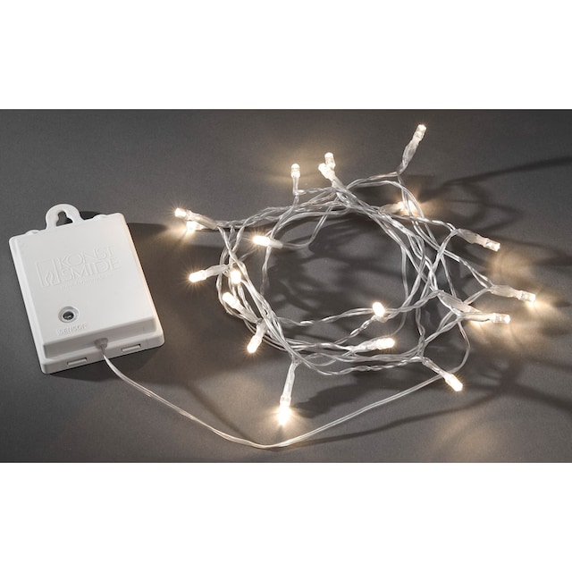 transparentes Außenbereich, 80 den LED-Lichterkette für | BAUR KONSTSMIDE Dioden, Kabel kaufen warmweiße »Weihnachtsdeko aussen«,