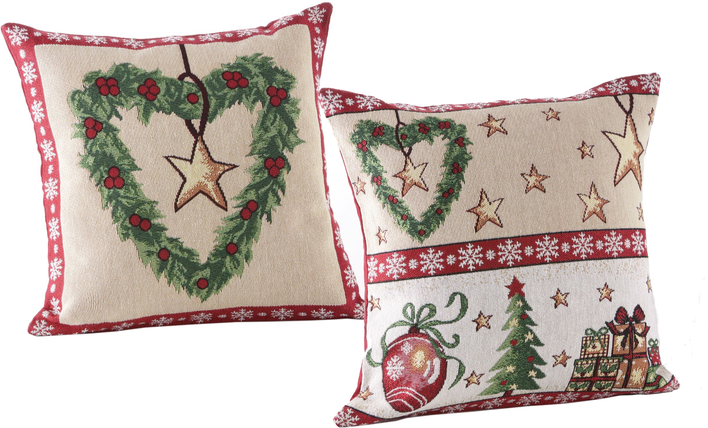 Dreams Kissenhülle "Weihnachtszeit, Weihnachtsdeko" günstig online kaufen