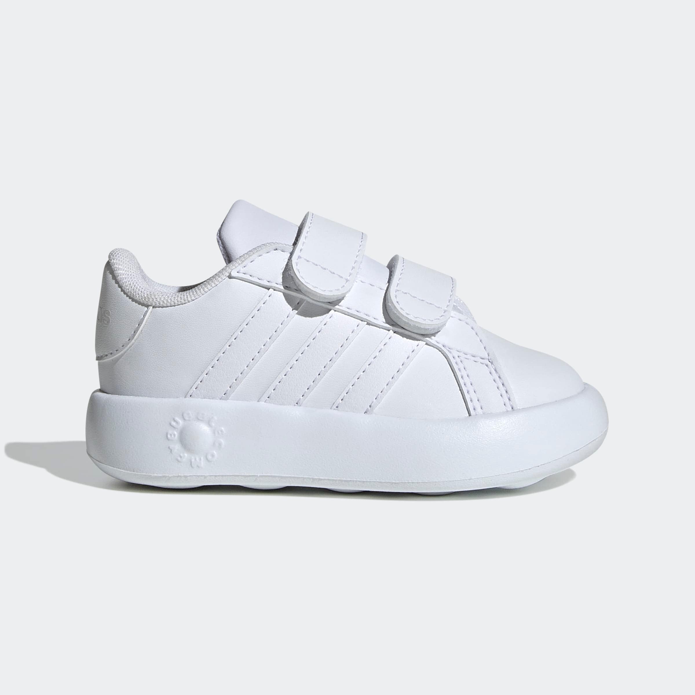 adidas Sportswear Klettschuh »GRAND COURT 2.0 KIDS«, Design auf den Spuren des adidas Superstar, für Kinder