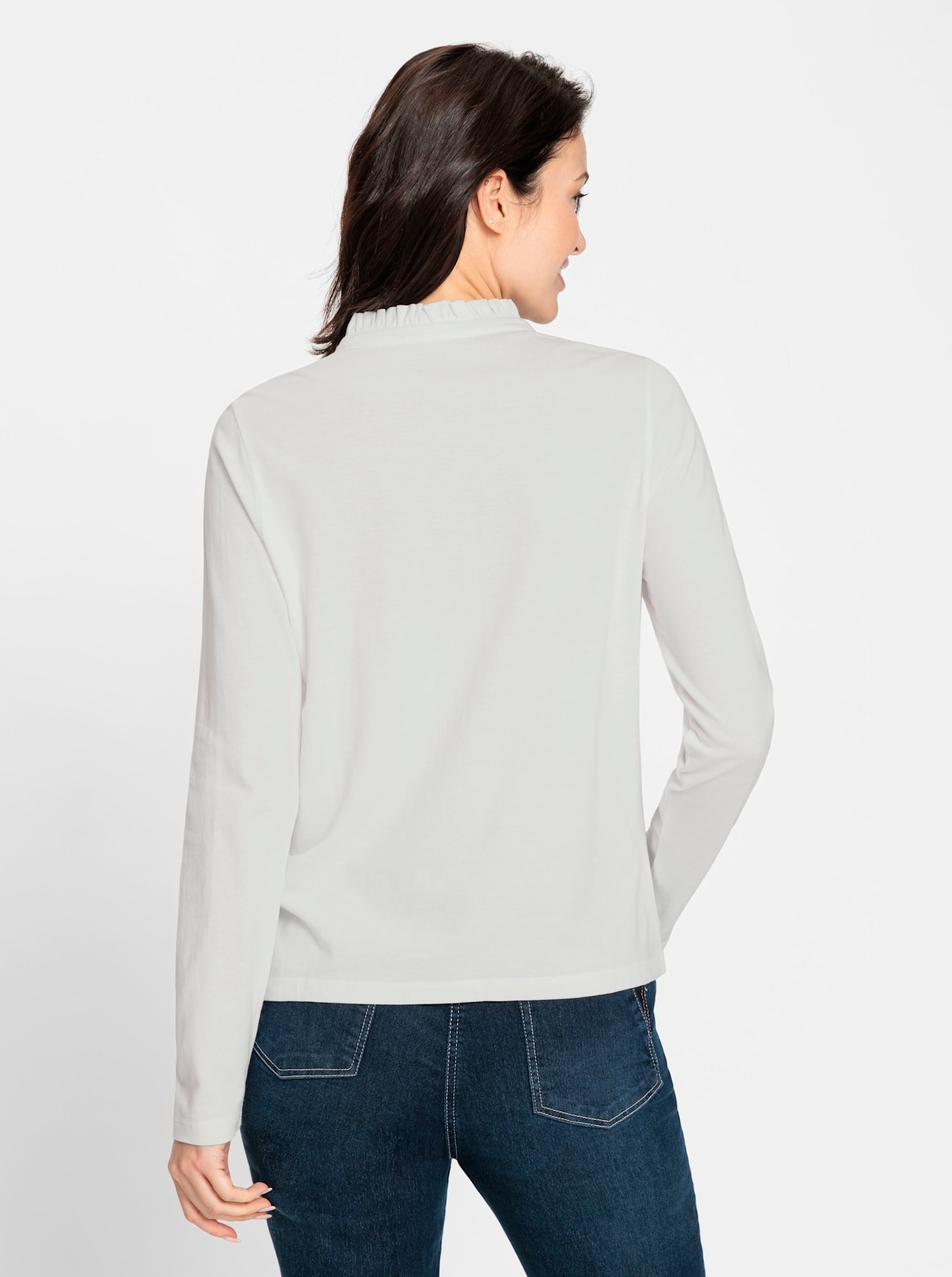 Inspirationen Stehkragenshirt "Stehkragen-Shirt", 1 Stk. günstig online kaufen