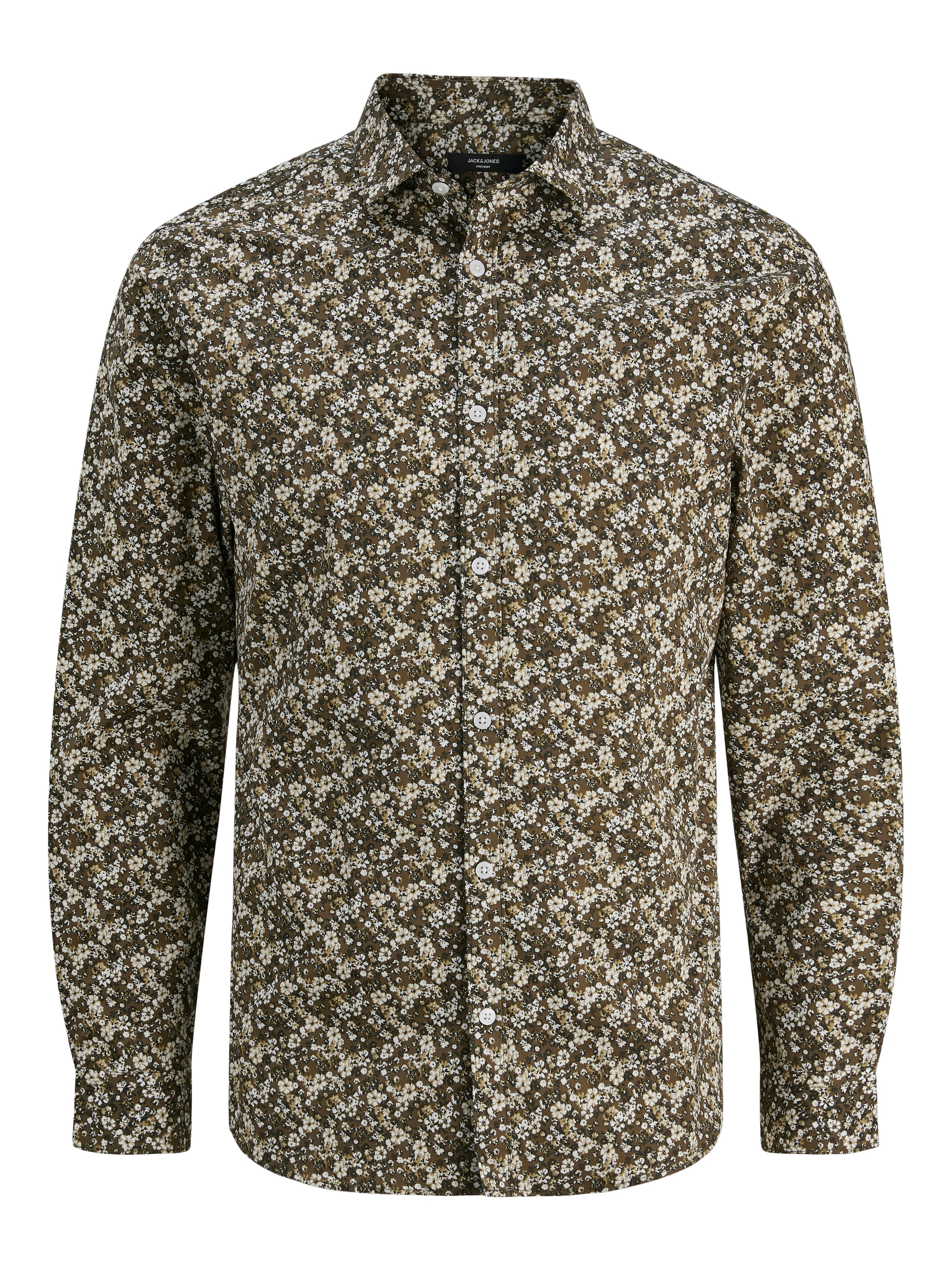 Jack & Jones Langarmhemd »JPRBLABLACKPOOL STRETCH AOP LS SHIRT SN«