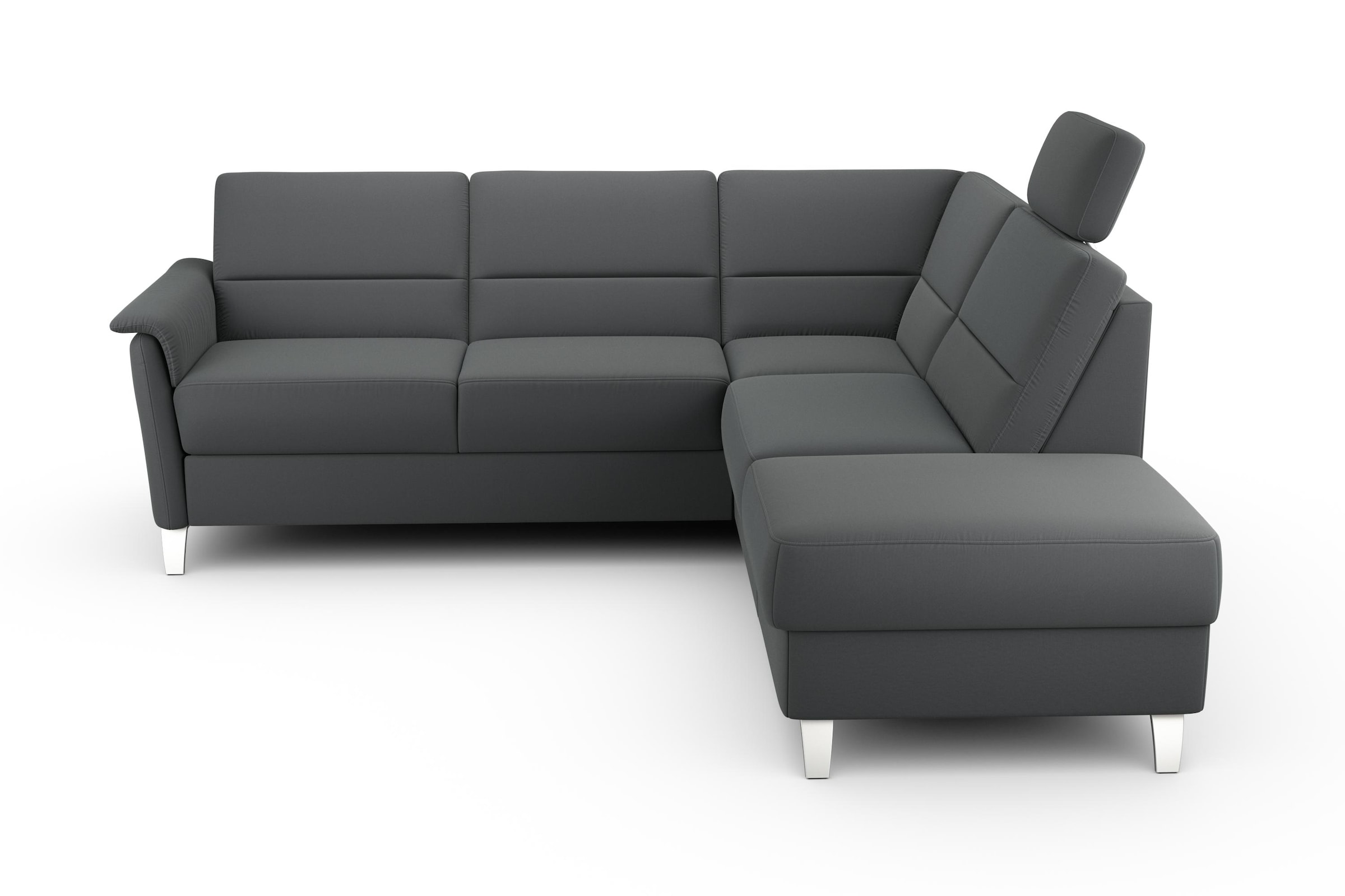 sit&more Ecksofa "Palmera L-Form, B: 236 cm", optional Bettfunktion & Bettk günstig online kaufen