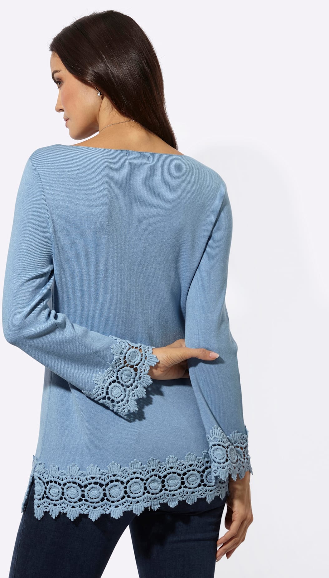 creation L Strickpullover »Lyocell-Mix-Pullover«