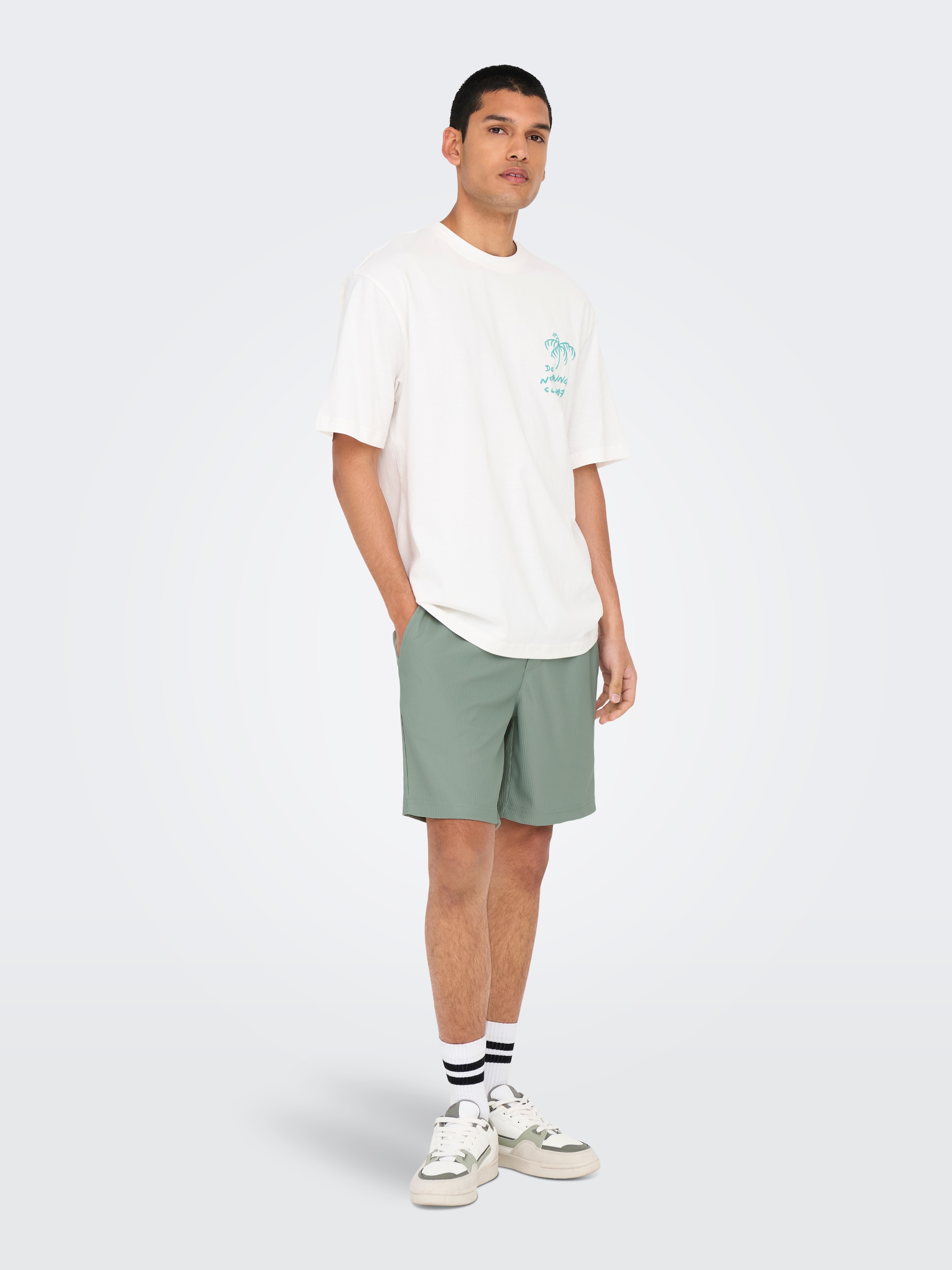ONLY & SONS Shorts »ONSTEL LIFE PLIZZE SHORTS NOOS«