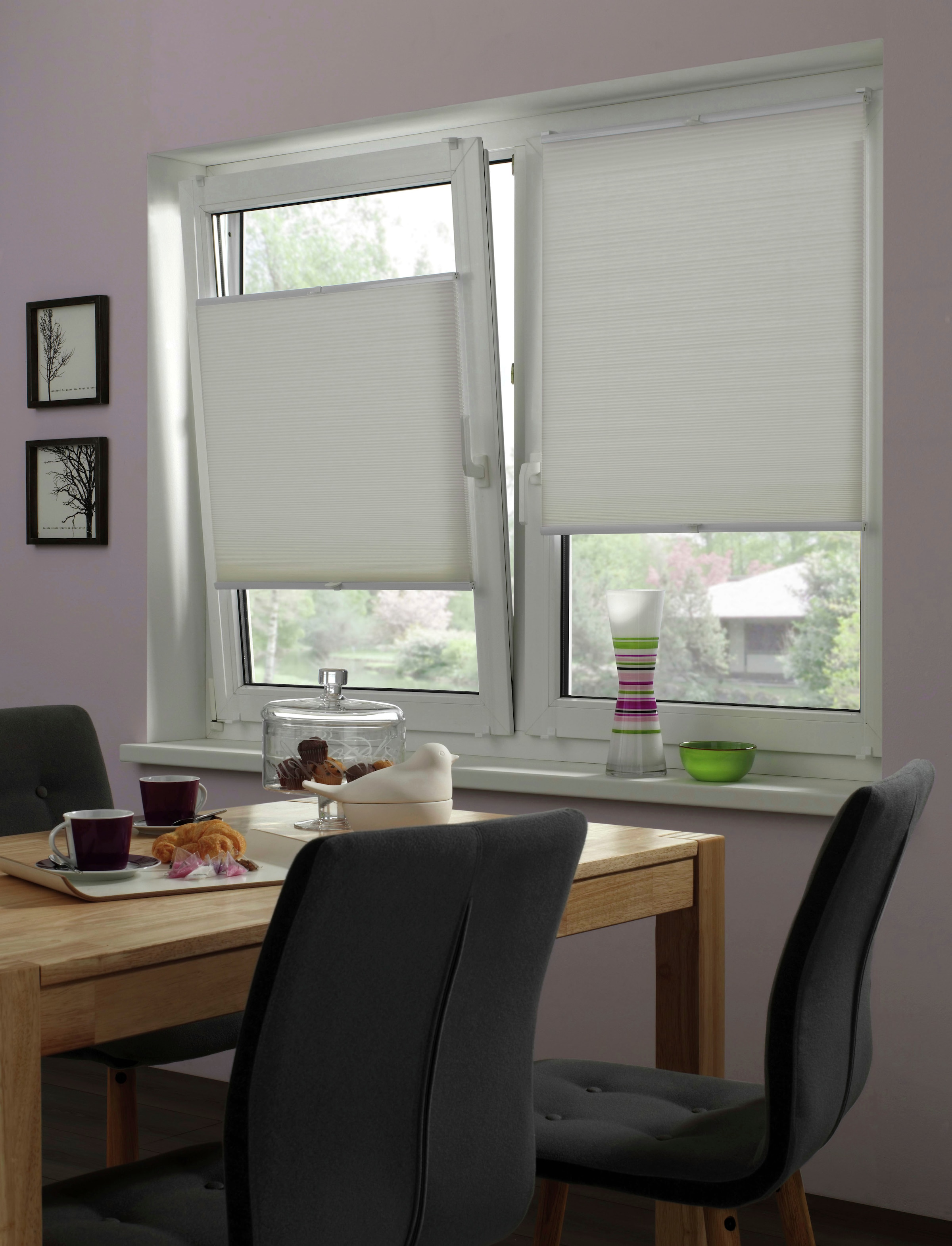 GARDINIA Wabenplissee »Concept Thermo-Abdunklung« verdunkelnd energiesparend mit Bohren verspannt energiesparend und abdunkelnd mit Thermobeschichtung