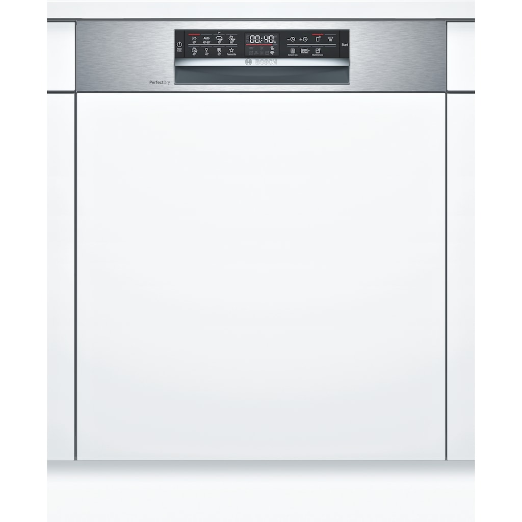 BOSCH teilintegrierbarer Geschirrspüler »SMI6ZCS49E«, Serie 6, SMI6ZCS49E, 14 Maßgedecke