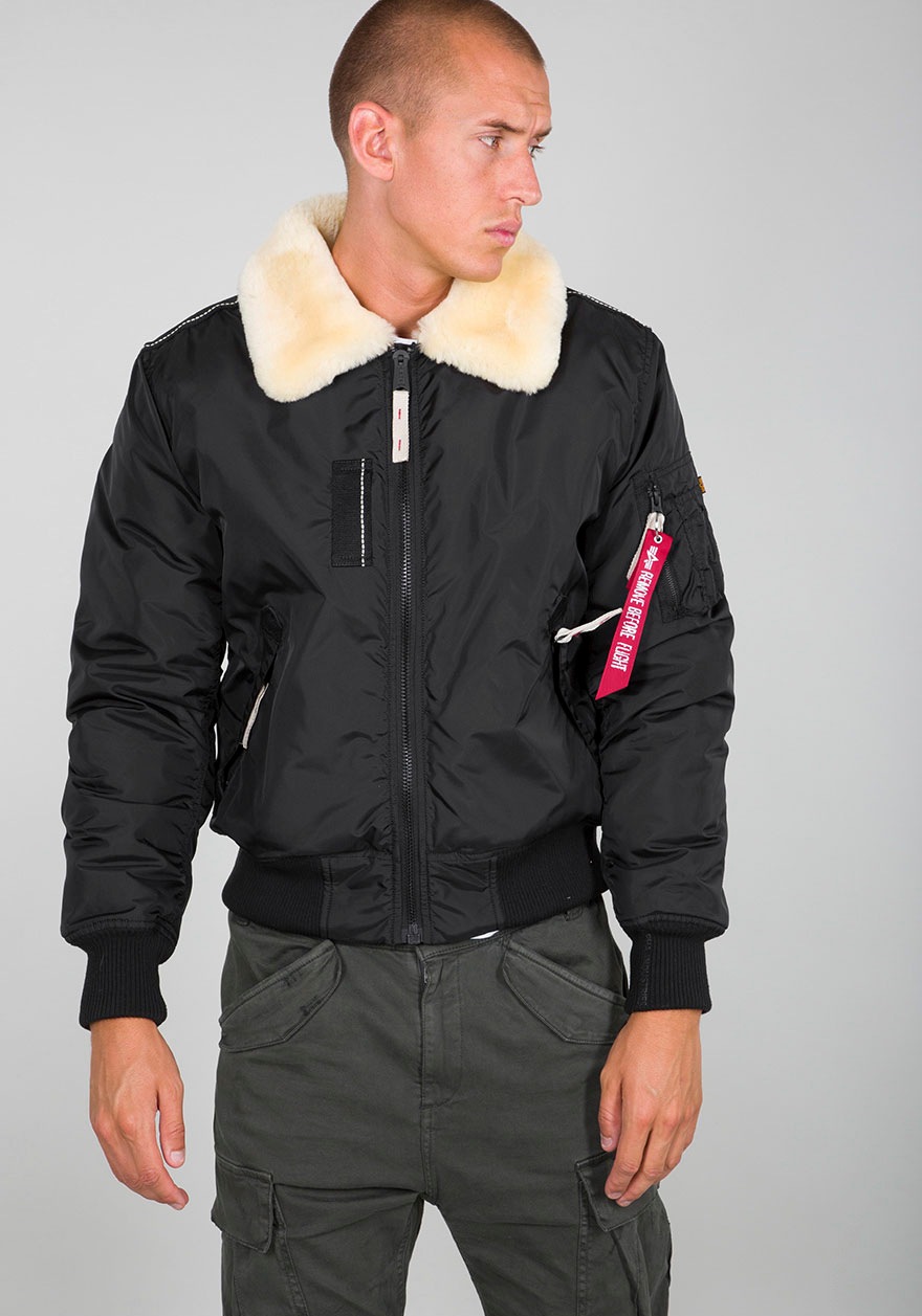 Alpha Industries Bomberjacke »INJECTOR III« be Kapuze