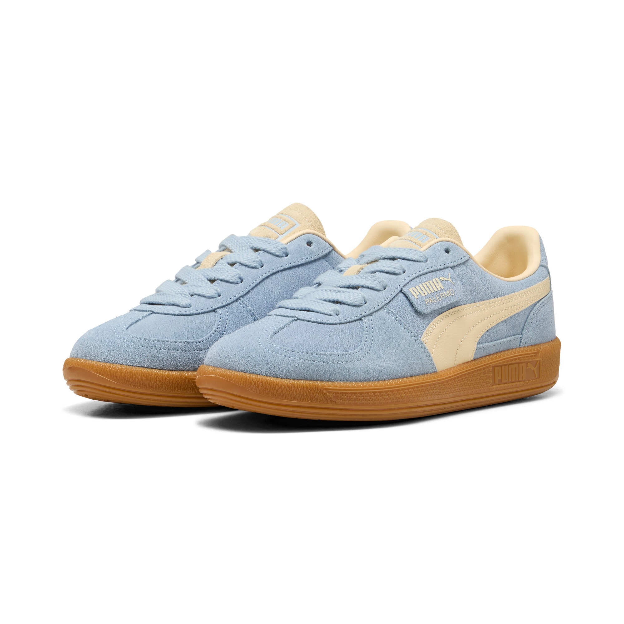 PUMA Sneaker "PALERMO" für Alltag, aus Leder, mit Schnürverschluss