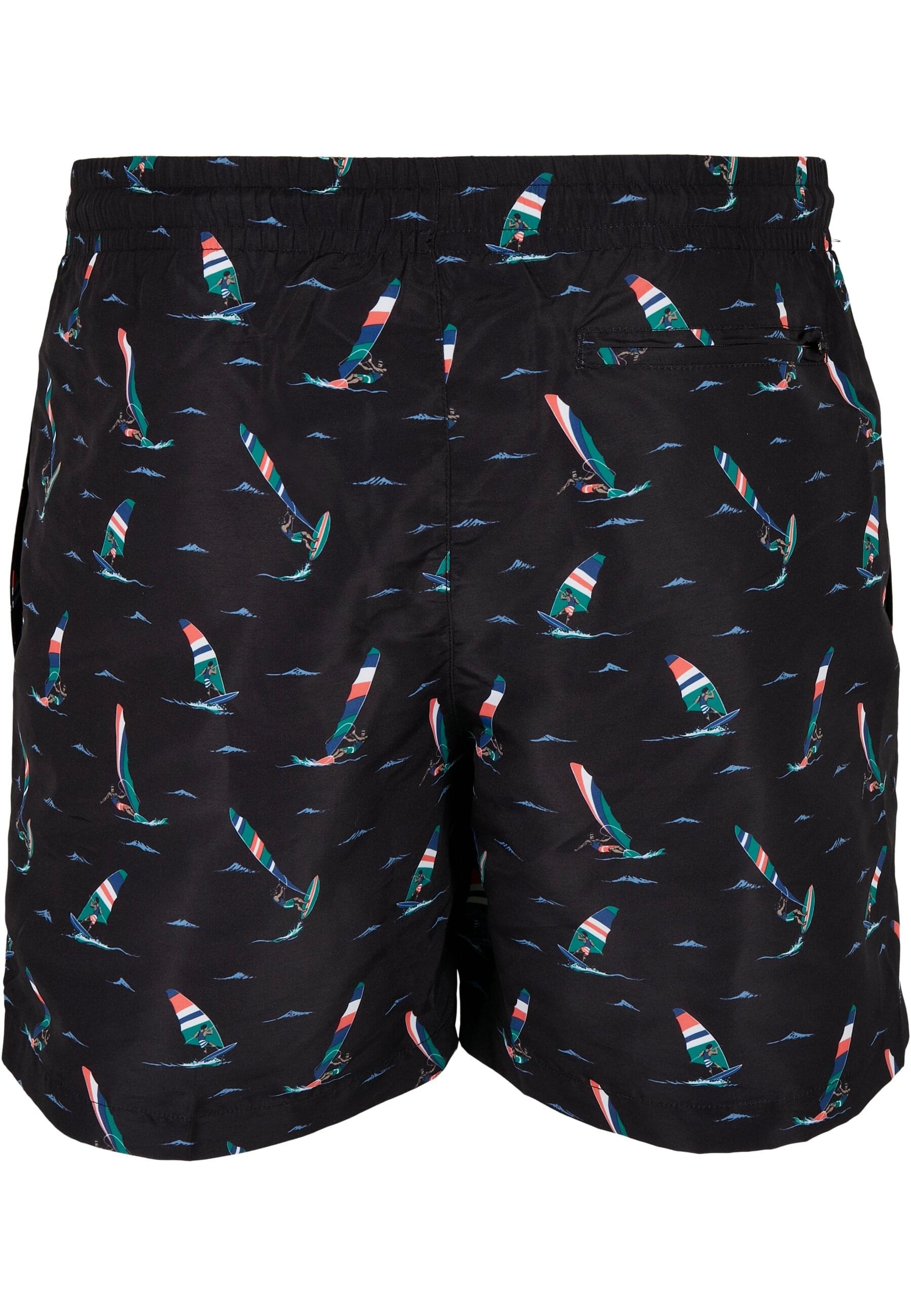 URBAN CLASSICS Badeshorts "Urban Classics Herren Pattern Swim Shorts" günstig online kaufen