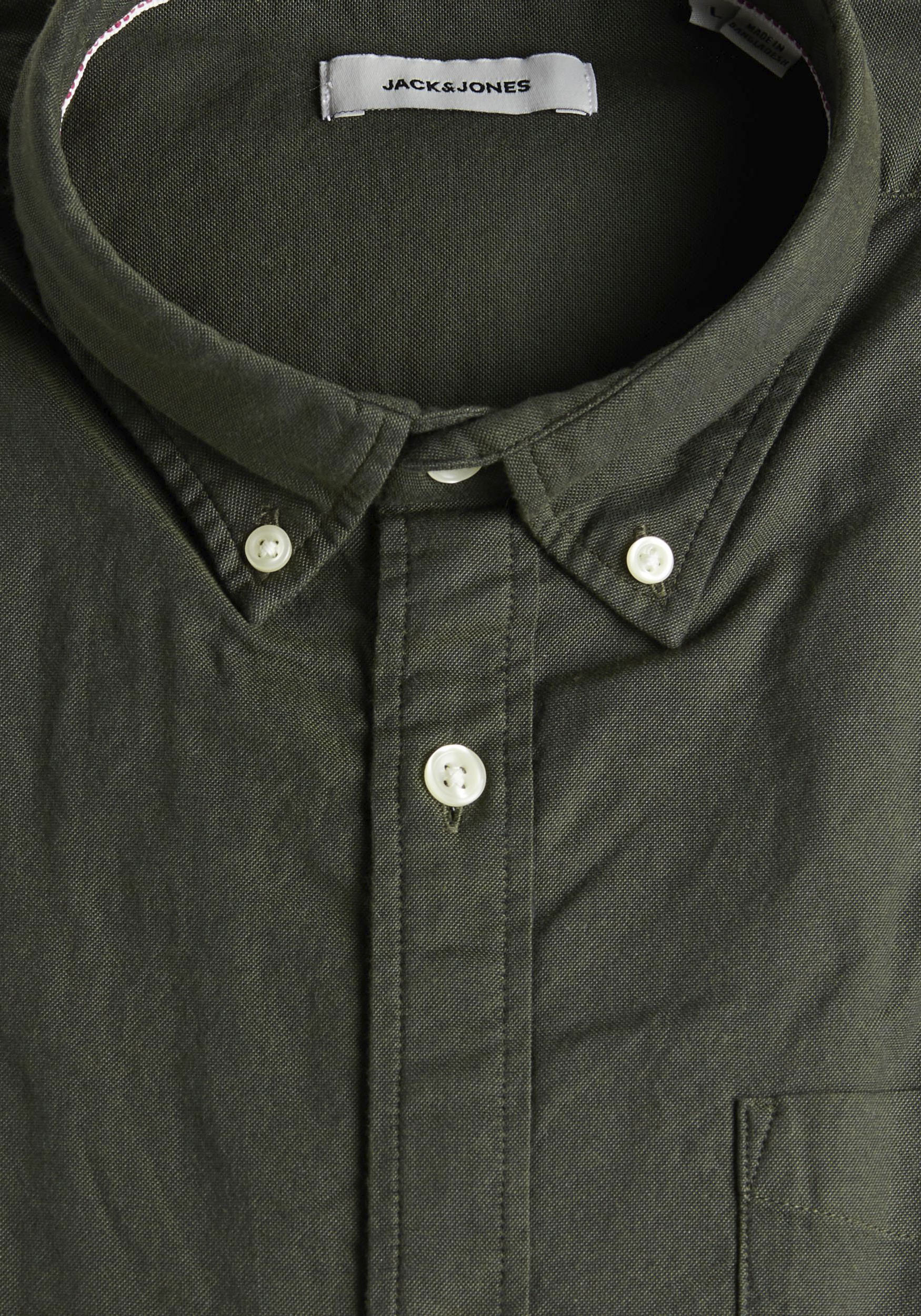 Thumbnail - Jack & Jones PlusSize Langarmhemd "JJ JJEOXFORD SHIRT L/S"