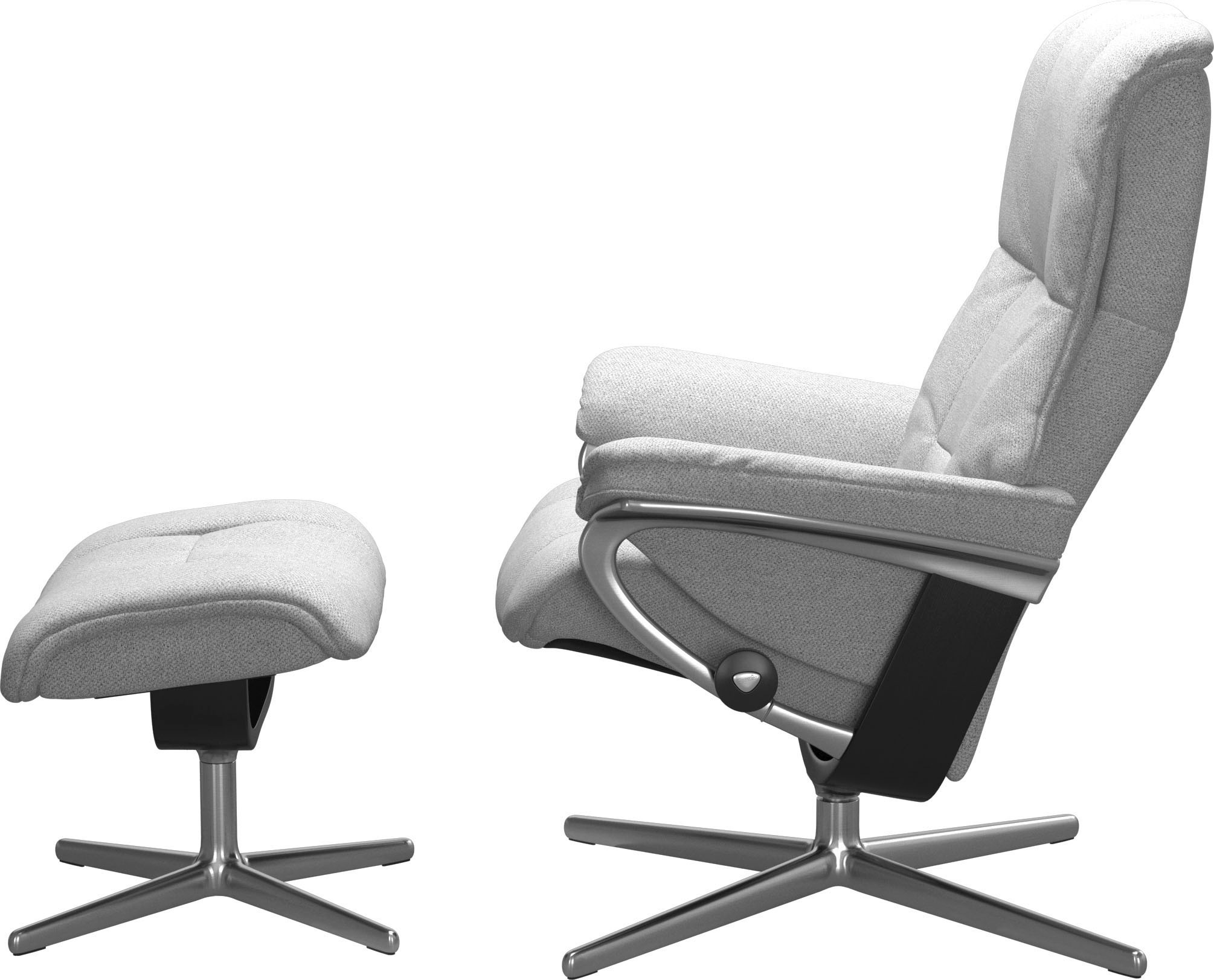 Stressless® Relaxsessel »Mayfair«, mit Cross Base, Größe S, M & L, Holzakzent Schwarz
