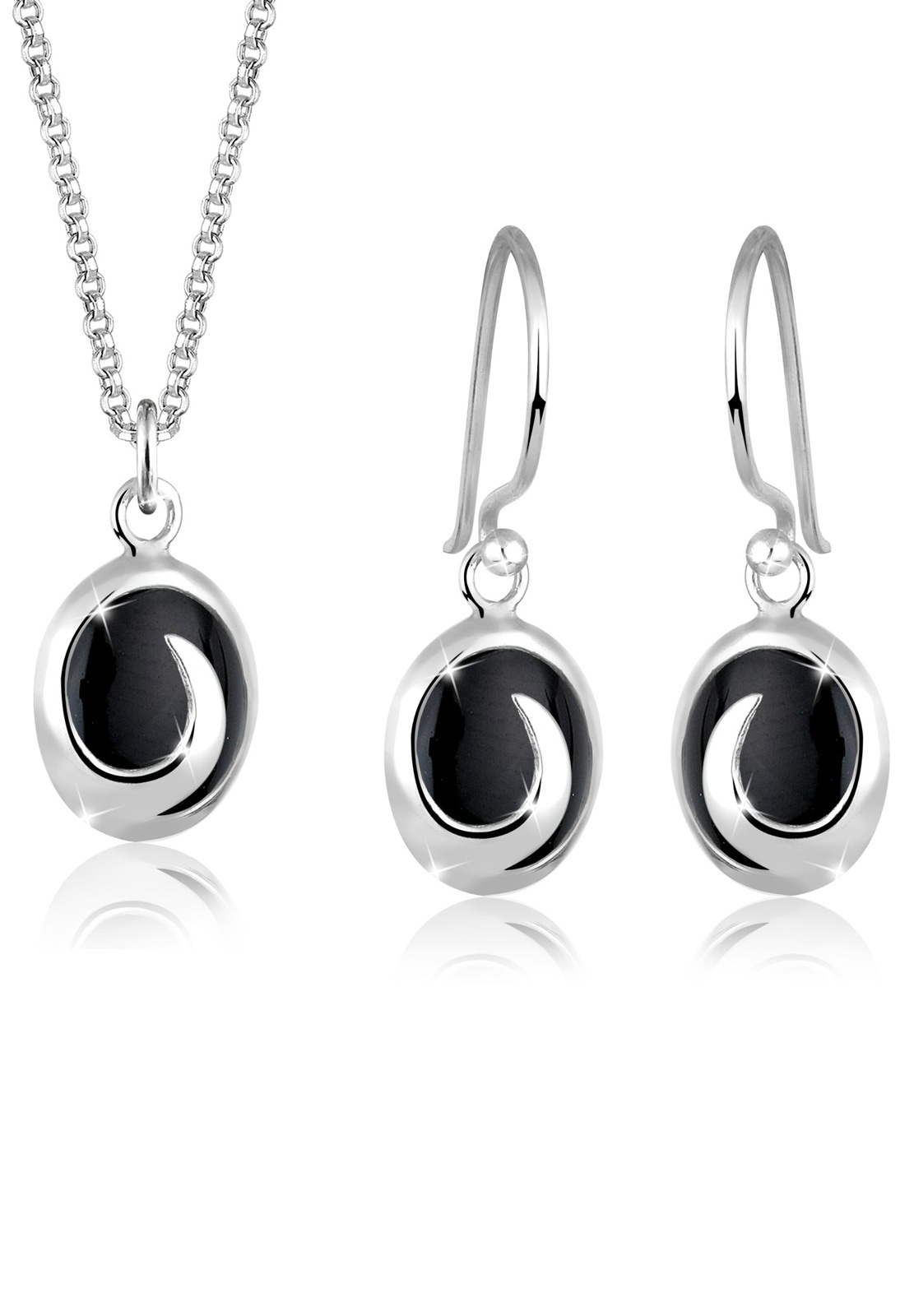 Schmuckset »Onyx 925 Sterling Silber«