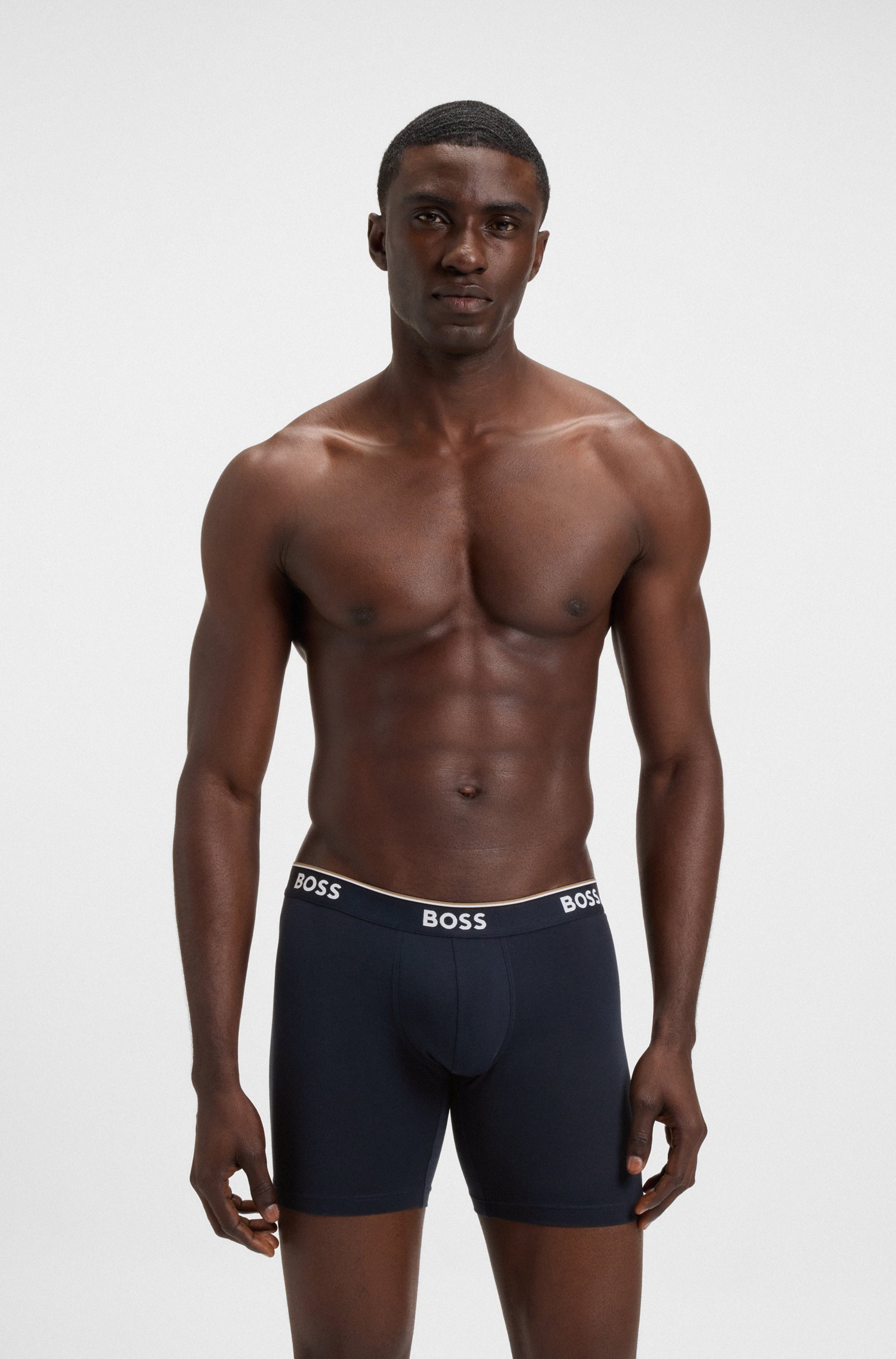 BOSS Boxershorts "BoxerBrLong 3P Power" günstig online kaufen
