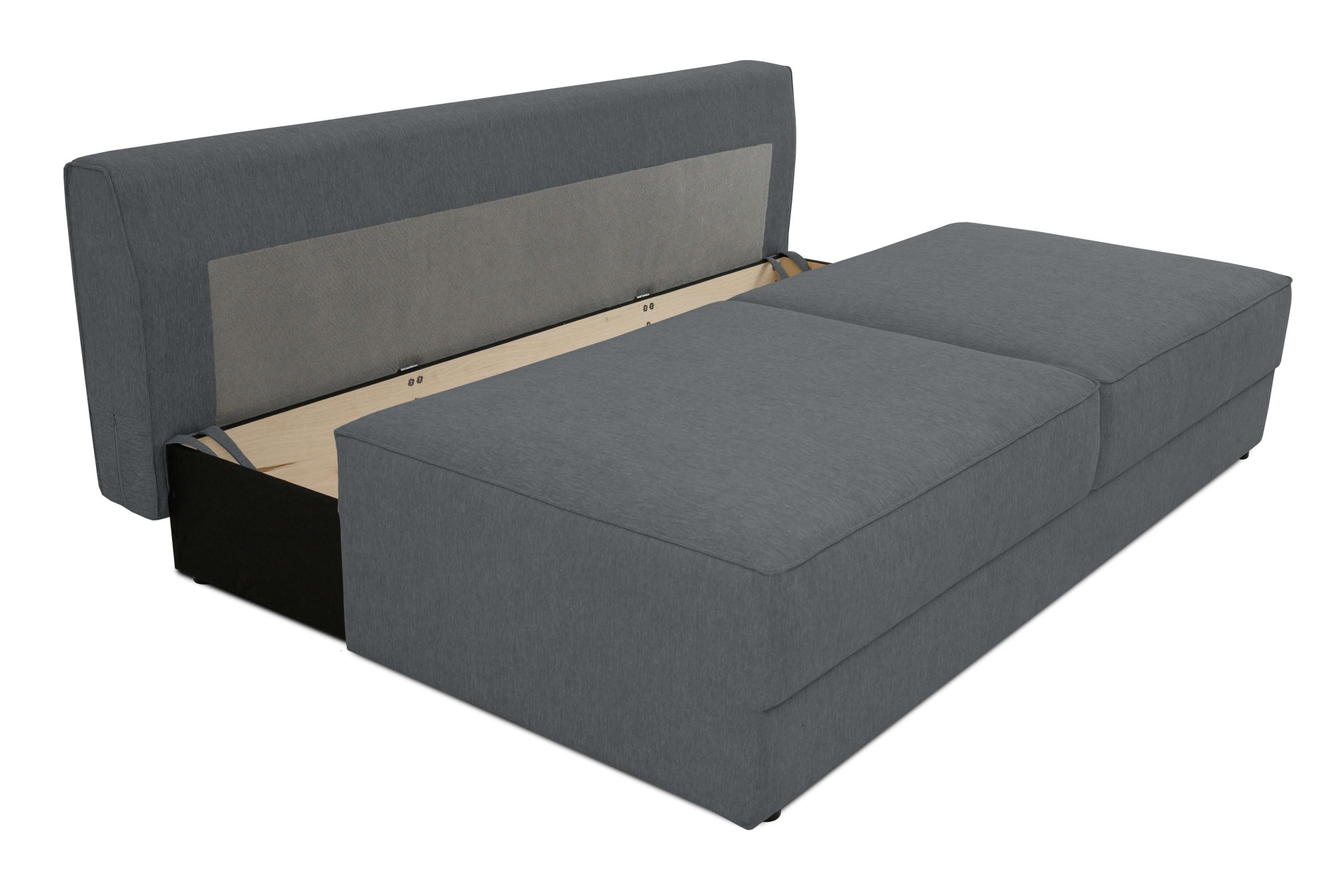 INOSIGN Schlafsofa »Simonton 3-Sitzer, Breite 202 cm«, Liegefläche 202x146 cm, inkl. Bettkasten, weicher Struktur-Stoff