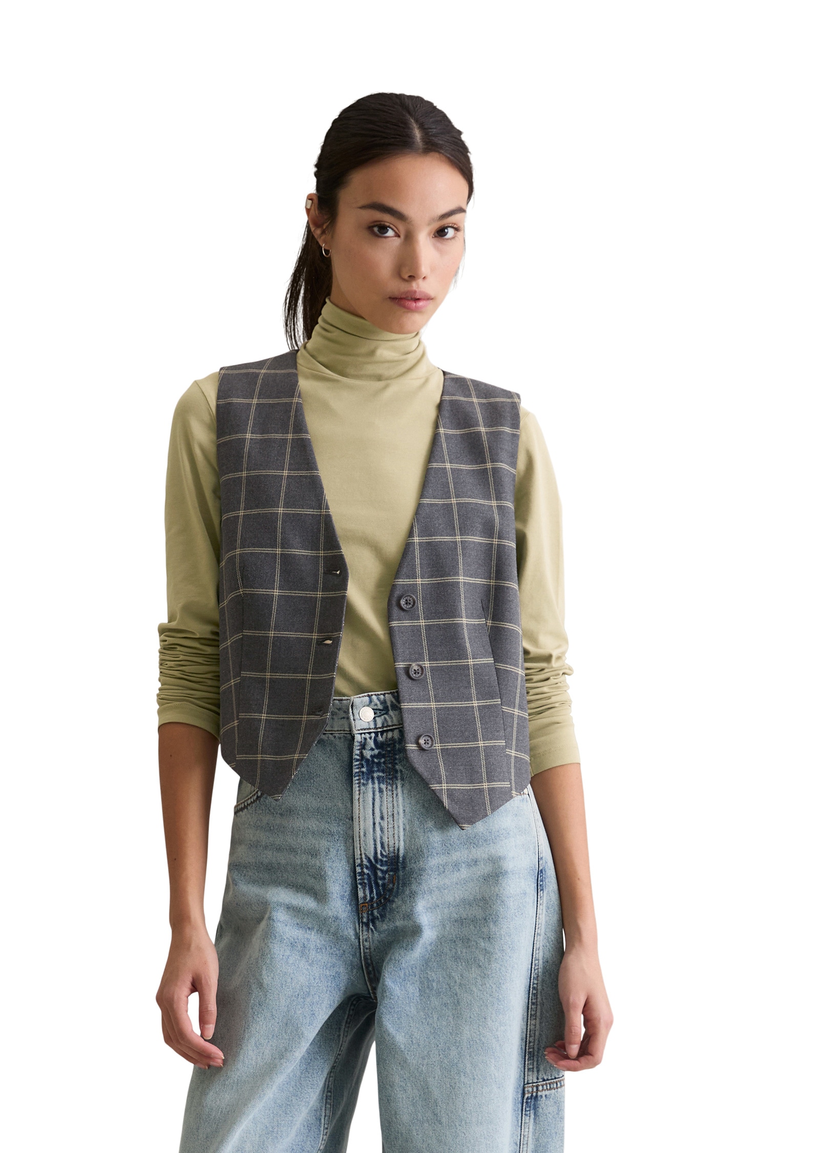 Marc OPolo DENIM Steppweste "mit recyceltem Polyester und Viskose" günstig online kaufen