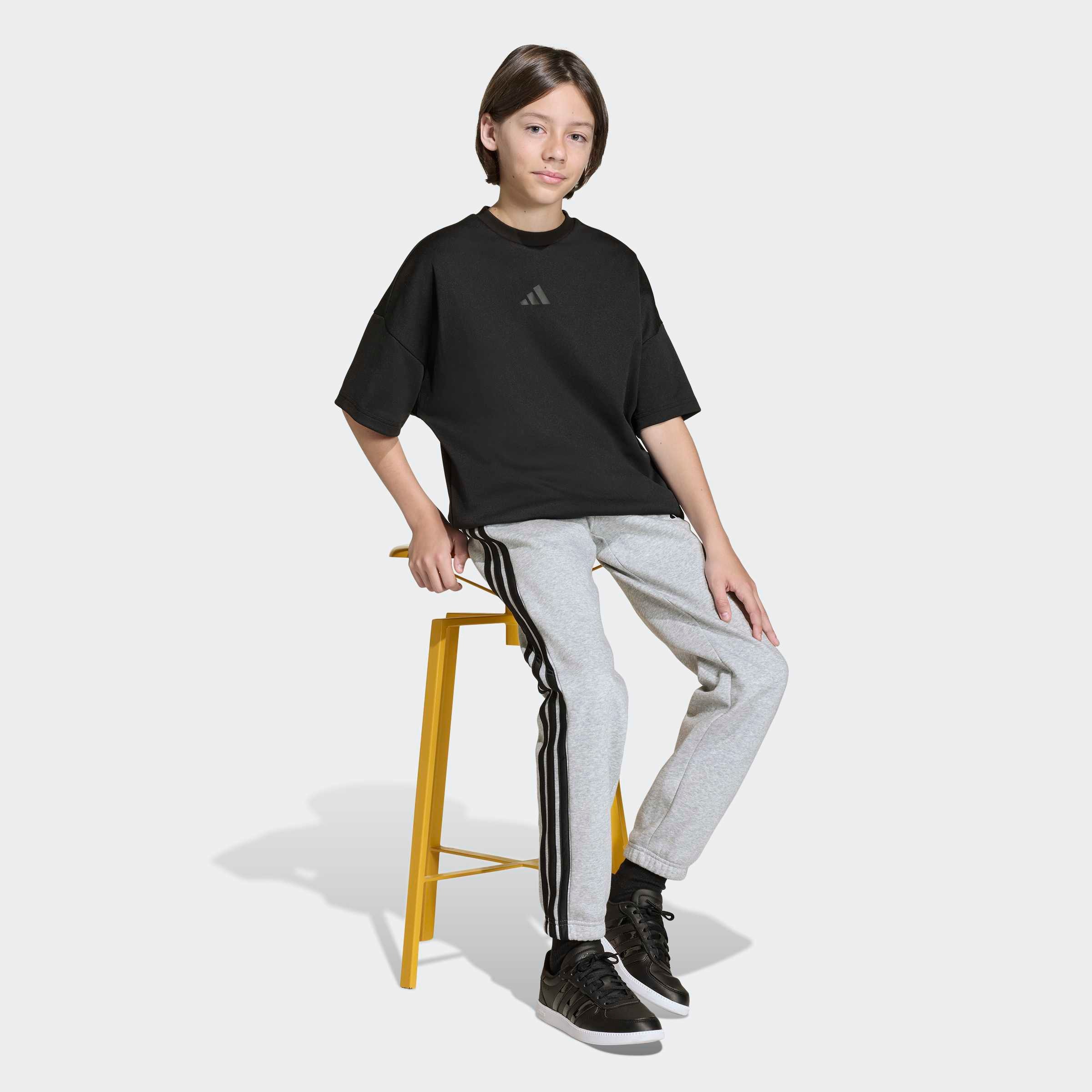 adidas Sportswear T-Shirt »J FI OVSZ TEE« für Kinder, mit Rundhalsausschnitt, ohne Verschluss, aus Baumwolle