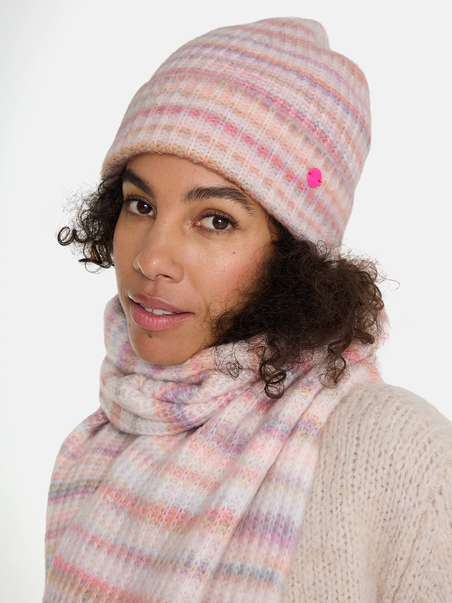 Lieblingsstück Beanie "Damen-Strickmütze" mit Woll-Anteil