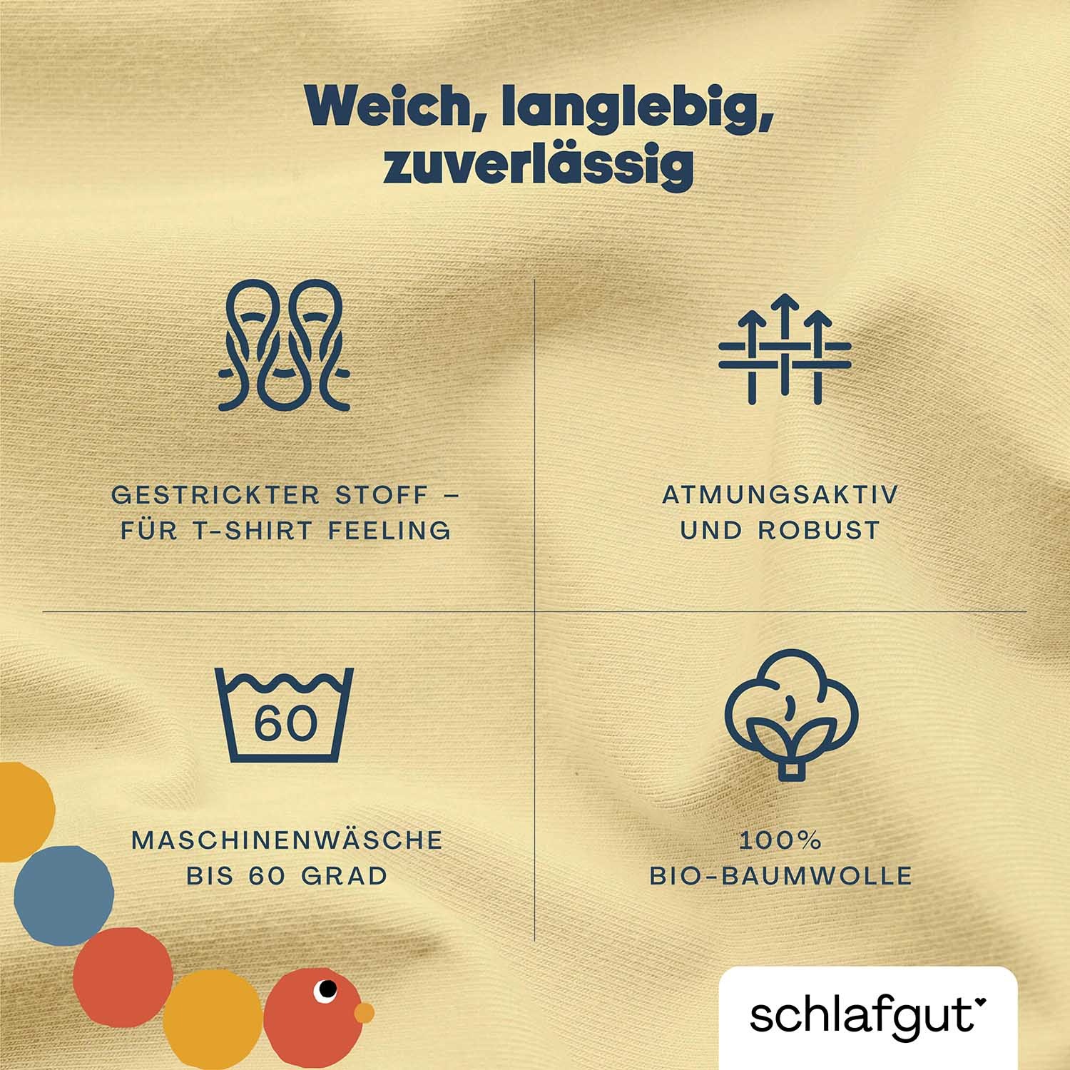 Schlafgut Spannbettlaken »Casual Mini Spannbettlaken«, für Kinder, MADE IN GREEN by OEKO-TEX®