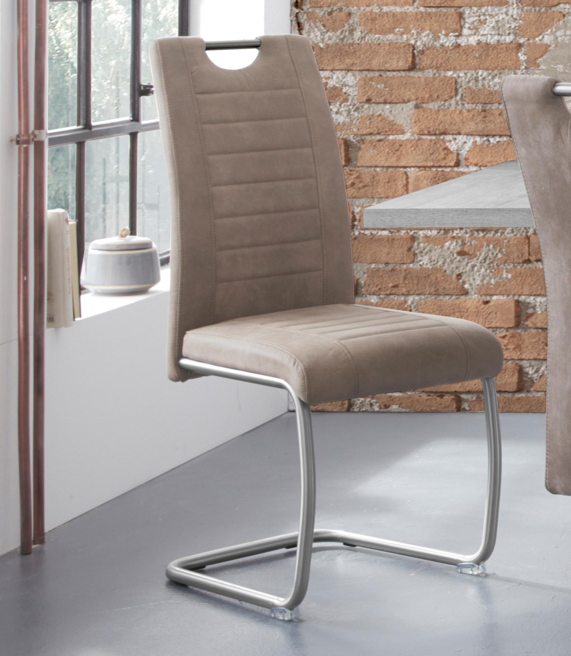 HELA Esszimmerstuhl "Ulla" (Set) 2 Stk. Microfaser Schwingstuhl, 2 oder 4 S günstig online kaufen