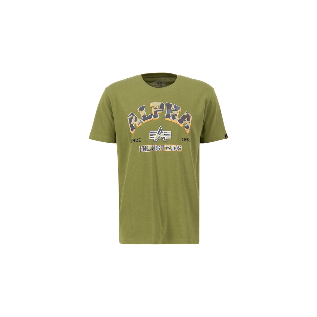 Alpha Industries T-Shirt »ALPHA INDUSTRIES Men - T-Shirts College Camo T«