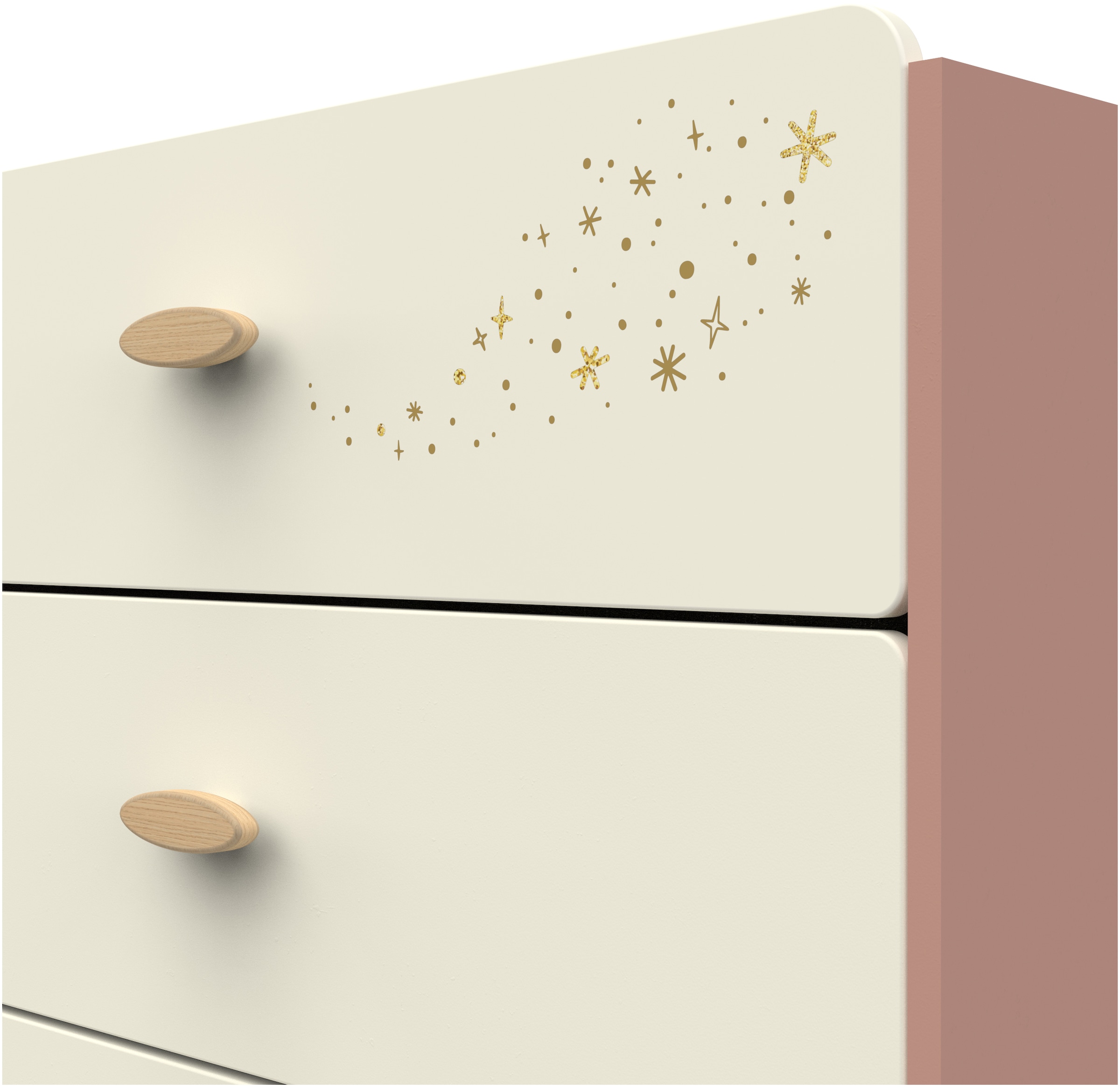 Demeyere GROUP Kommode »Suzie«, Kommode 3 Schubladen fur Kinderzimmer