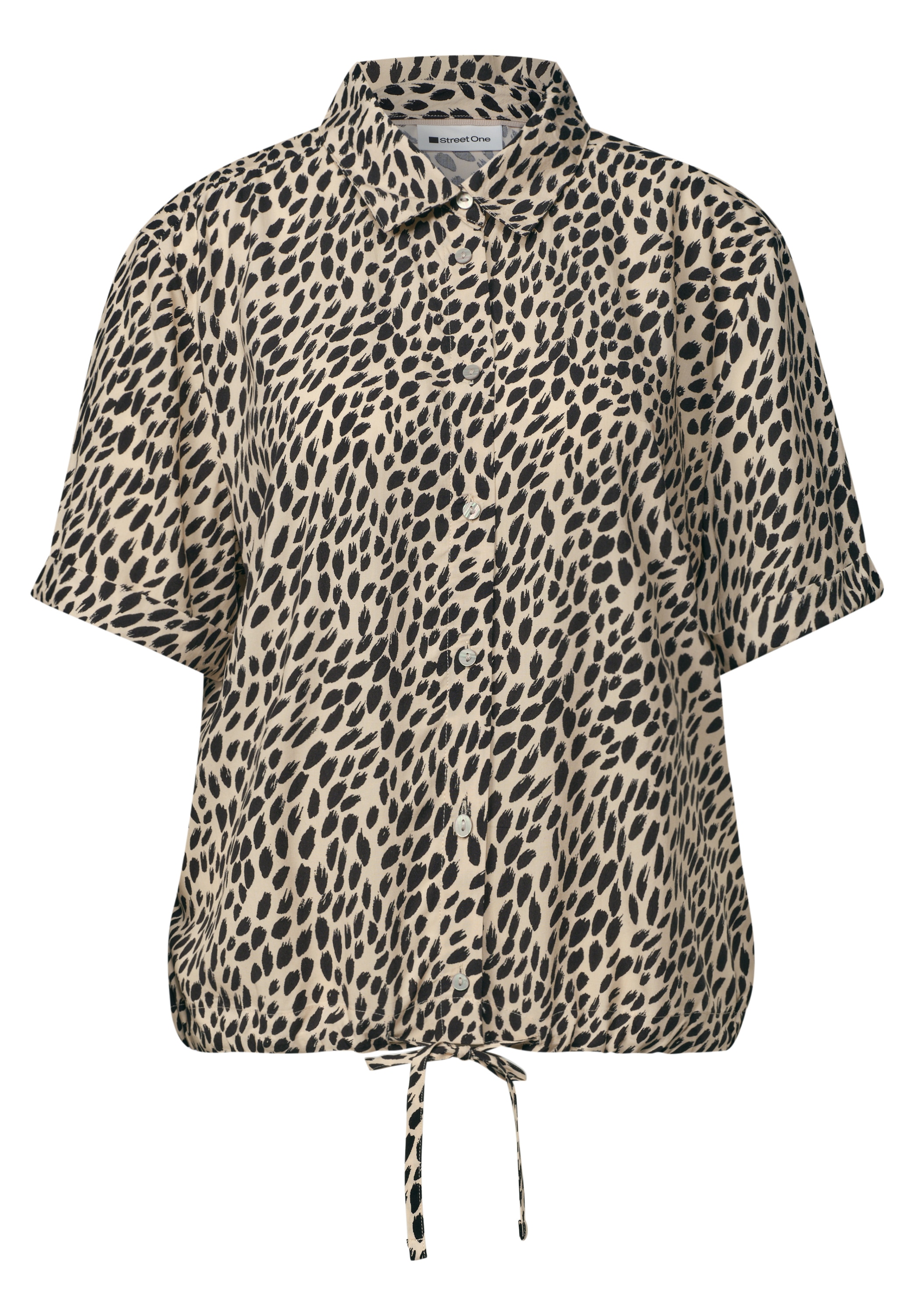 STREET ONE Hemdbluse in Blusen-Optik