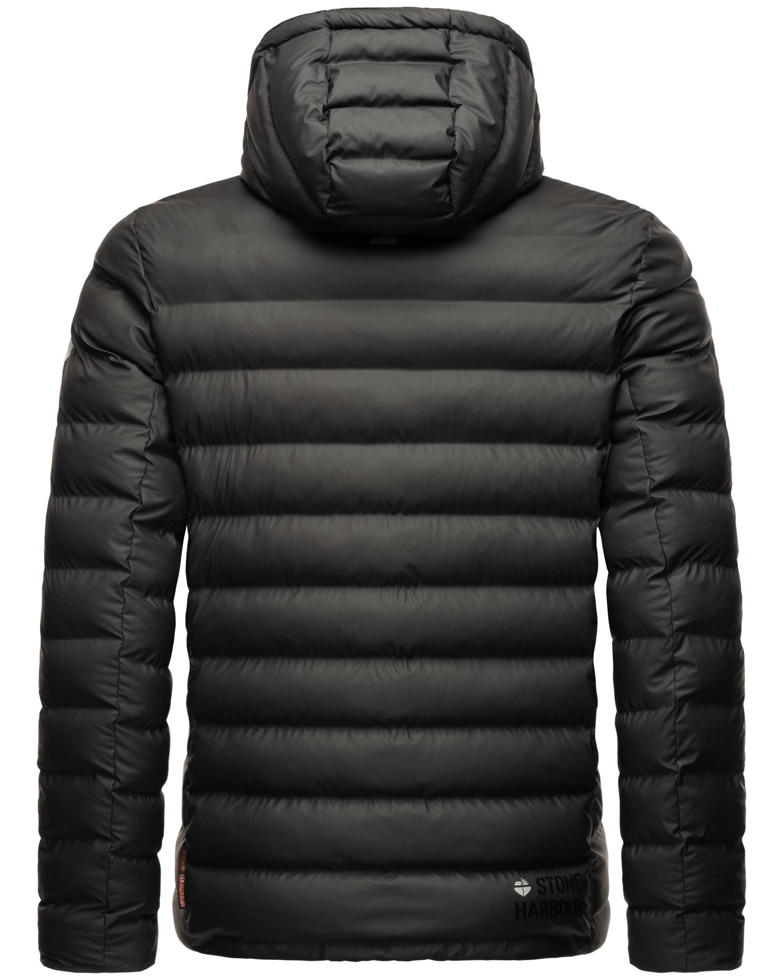 Stone Harbour Winterjacke »Zaharoo«, mit Kapuze, Wasserdichte, gesteppte Regenjacke für den Winter