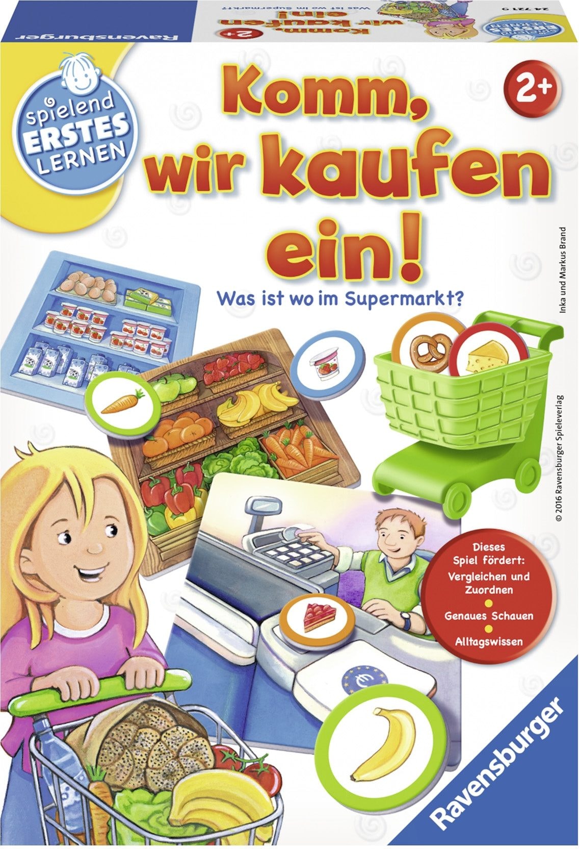 Spiel »Komm, wir kaufen ein!«, Made in Europe, FSC® - schützt Wald - weltweit