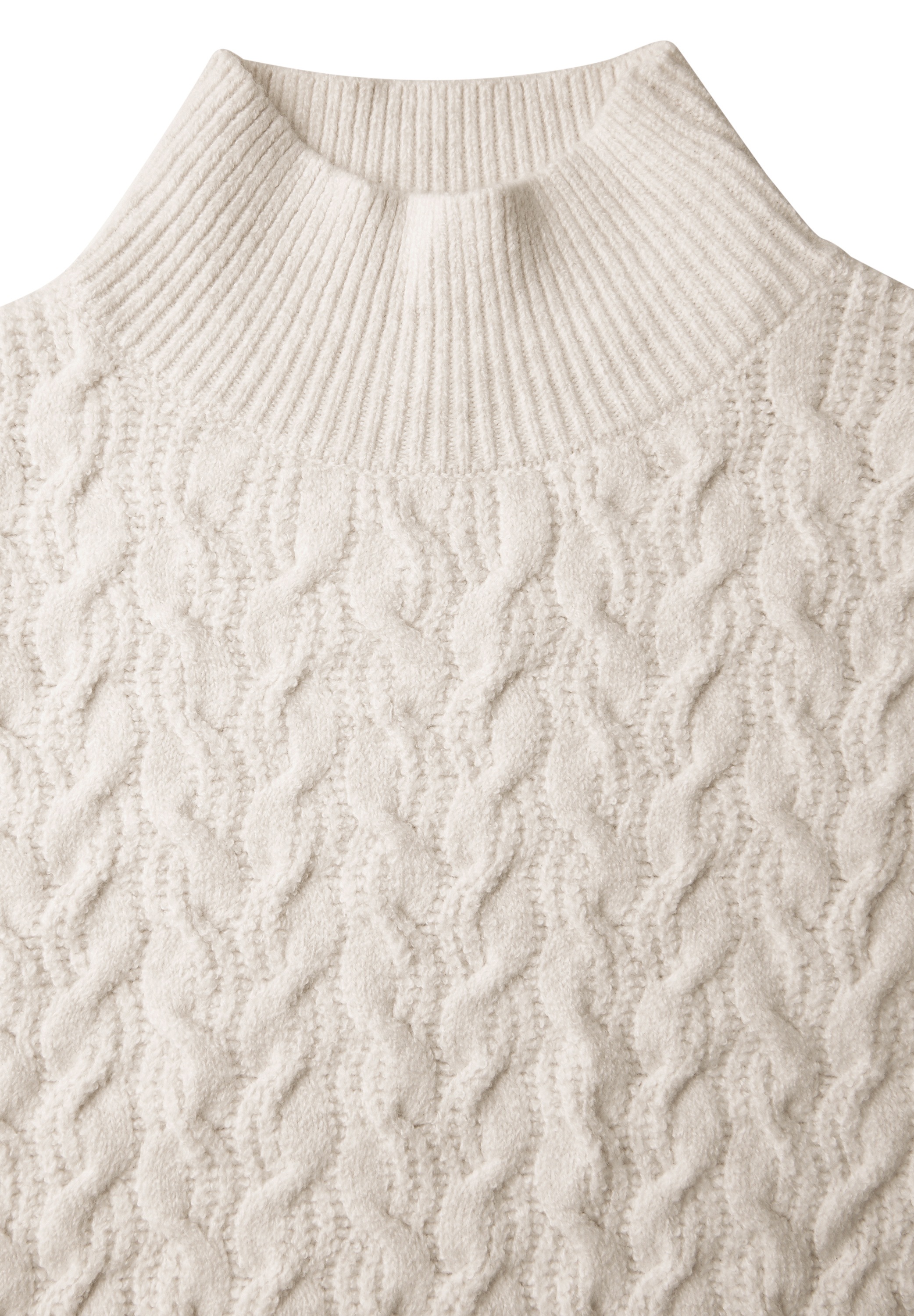 STREET ONE STUDIO Strickpullover, aus softem Materialmix