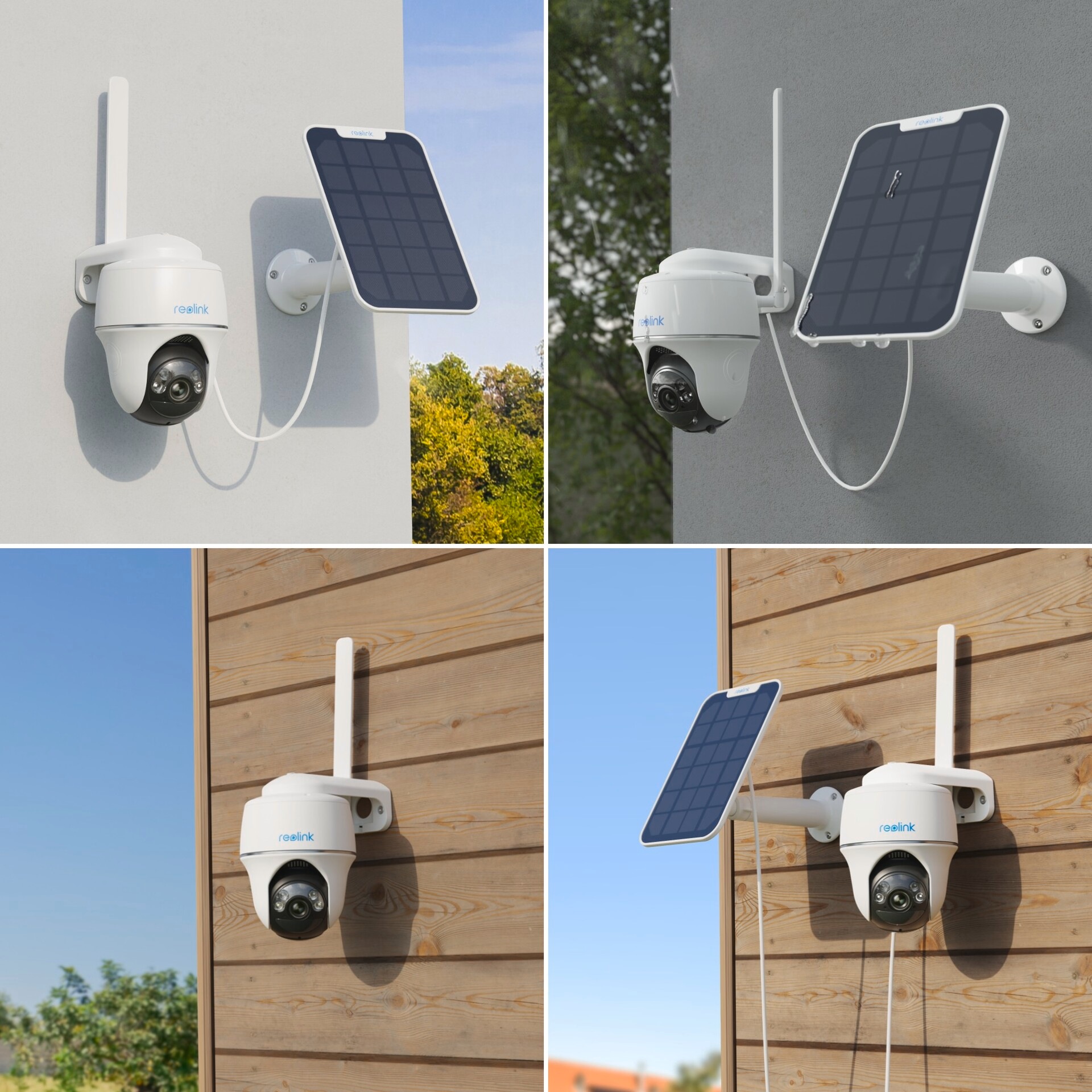 Reolink Überwachungskamera »Go Series G430 - 5MP Akku-Außenkamera, 4G LTE Netzwerk«, Außenbereich, Personen-/Fahrzeug-/Tiererkennung, 355° Pan & 140° Tilt