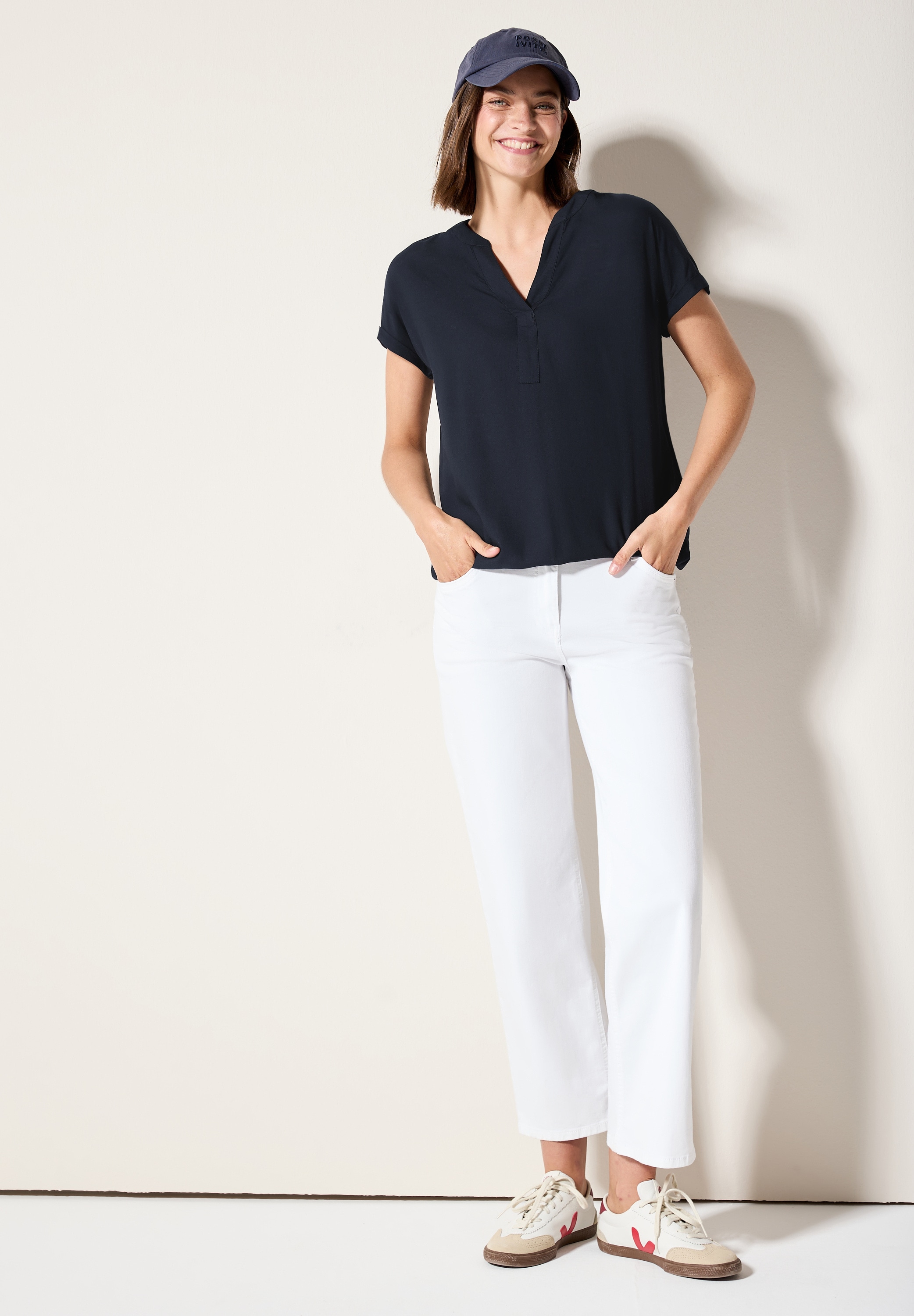 Cecil Shirtbluse, aus softer Viskose