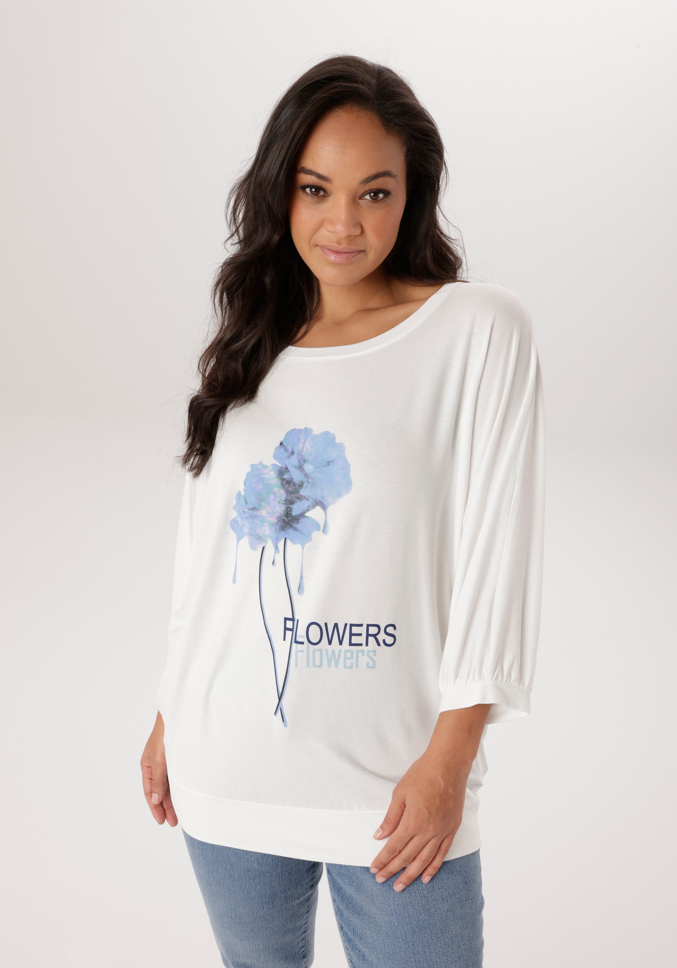 Aniston PLUS Fledermausshirt günstig online kaufen