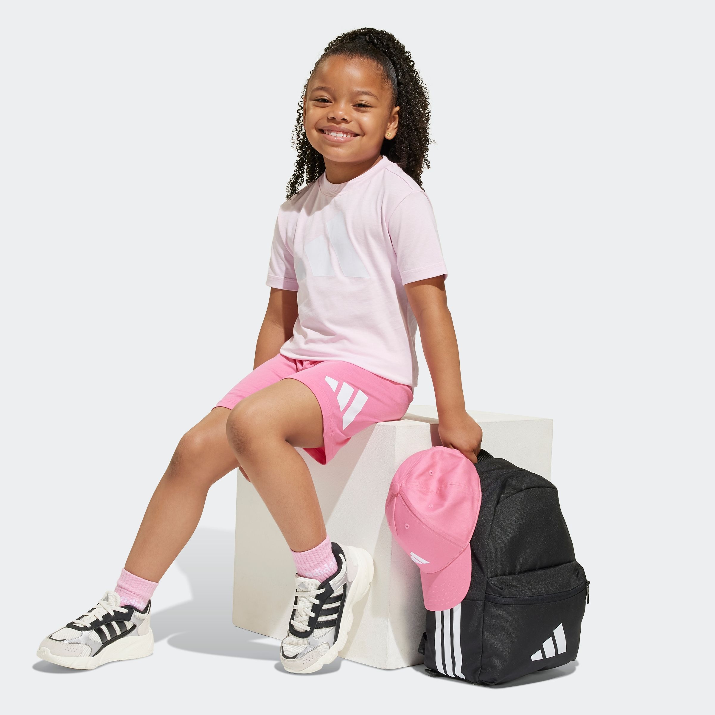 adidas Sportswear Trainingsanzug »LK BL T-SET 160«, (2 tlg.)