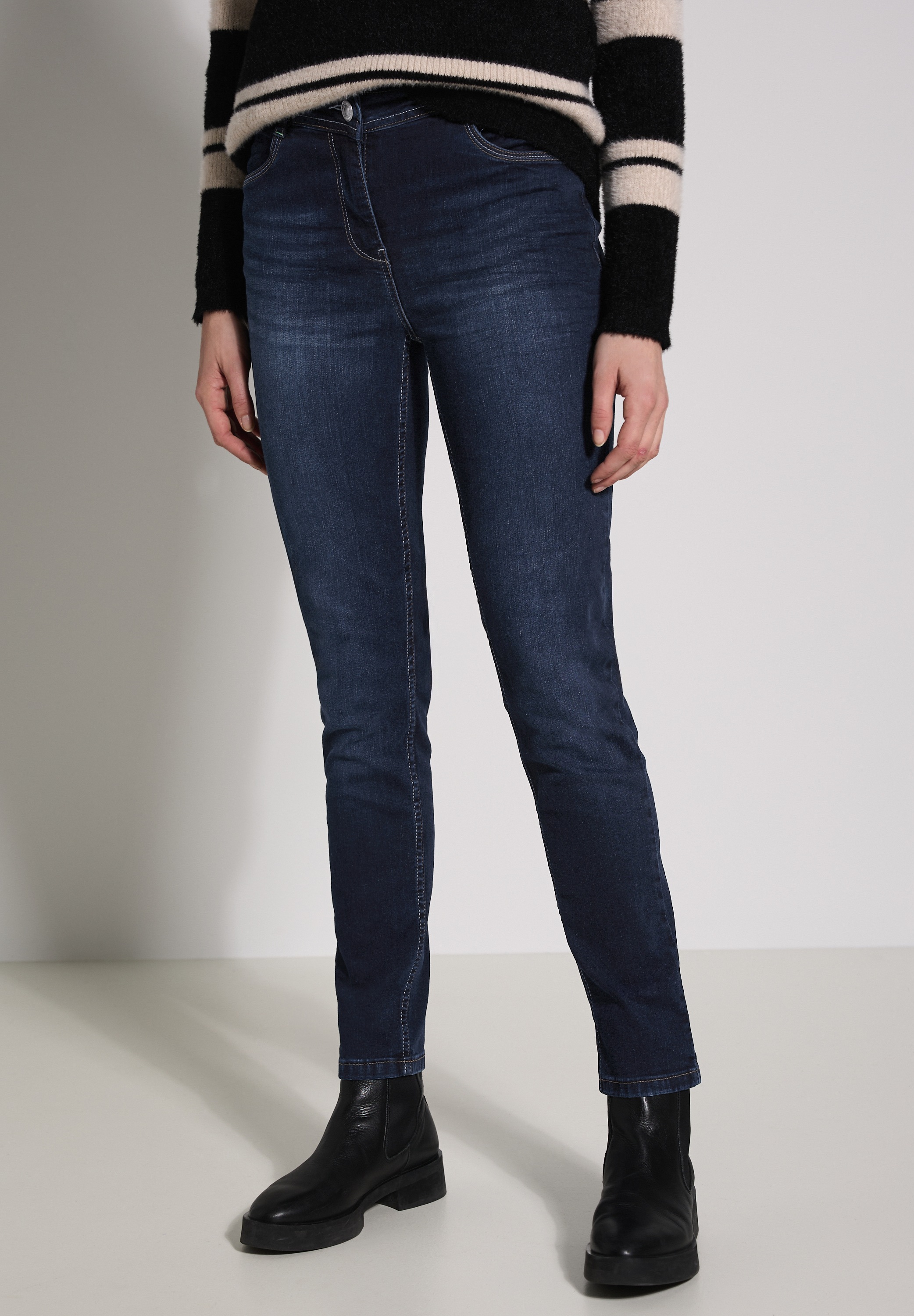 Cecil Slim-fit-Jeans, High Waist günstig online kaufen