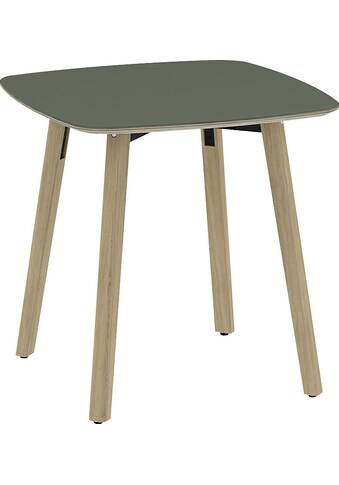OTTO products Esstisch »Tables«, Füße aus Eiche massiv, mit schöner Linoleum Beschichtung kaufen