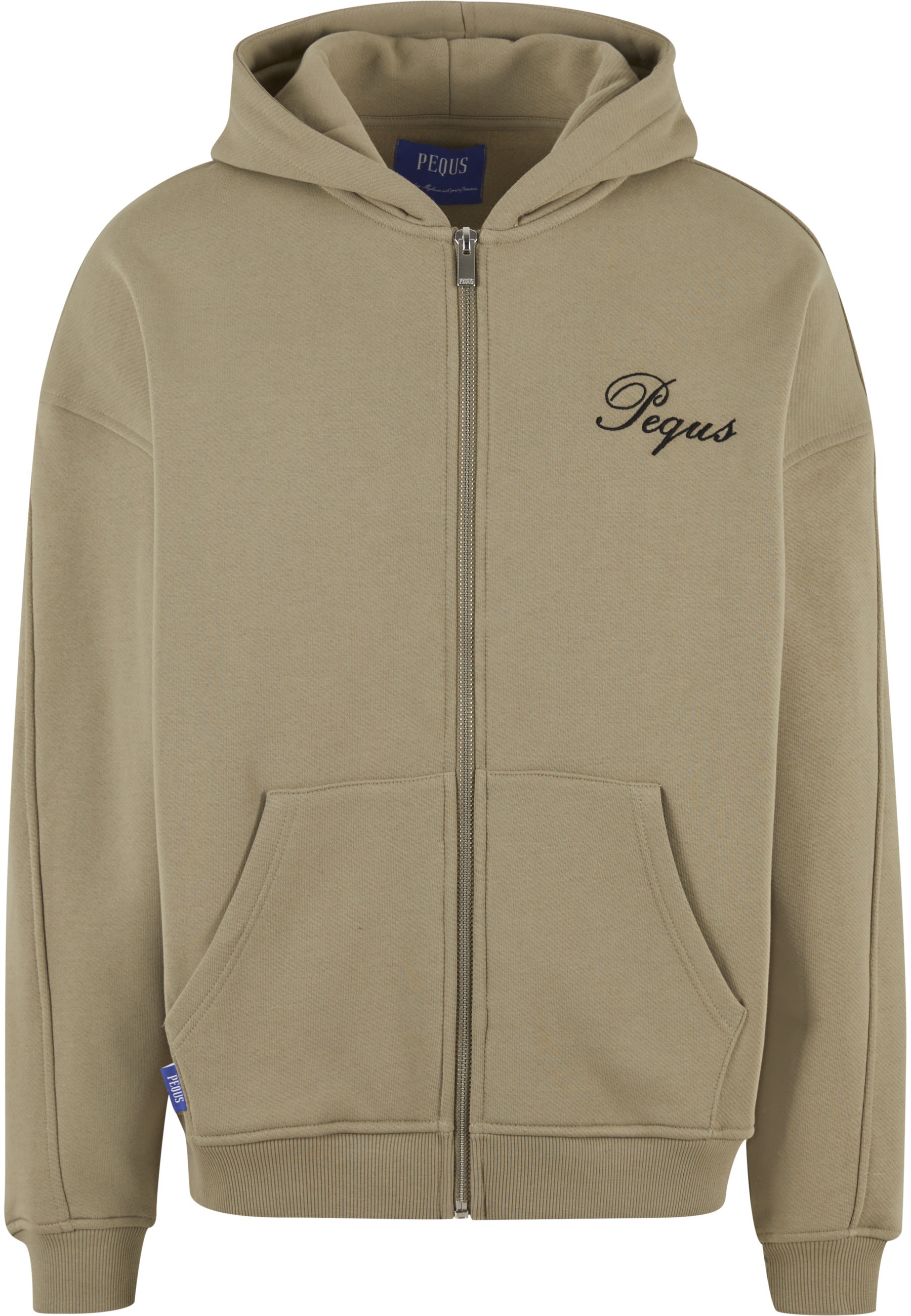 PEQUS Sweatjacke "PEQUS PEQUS Handwritten Logo Zip Hoodie"