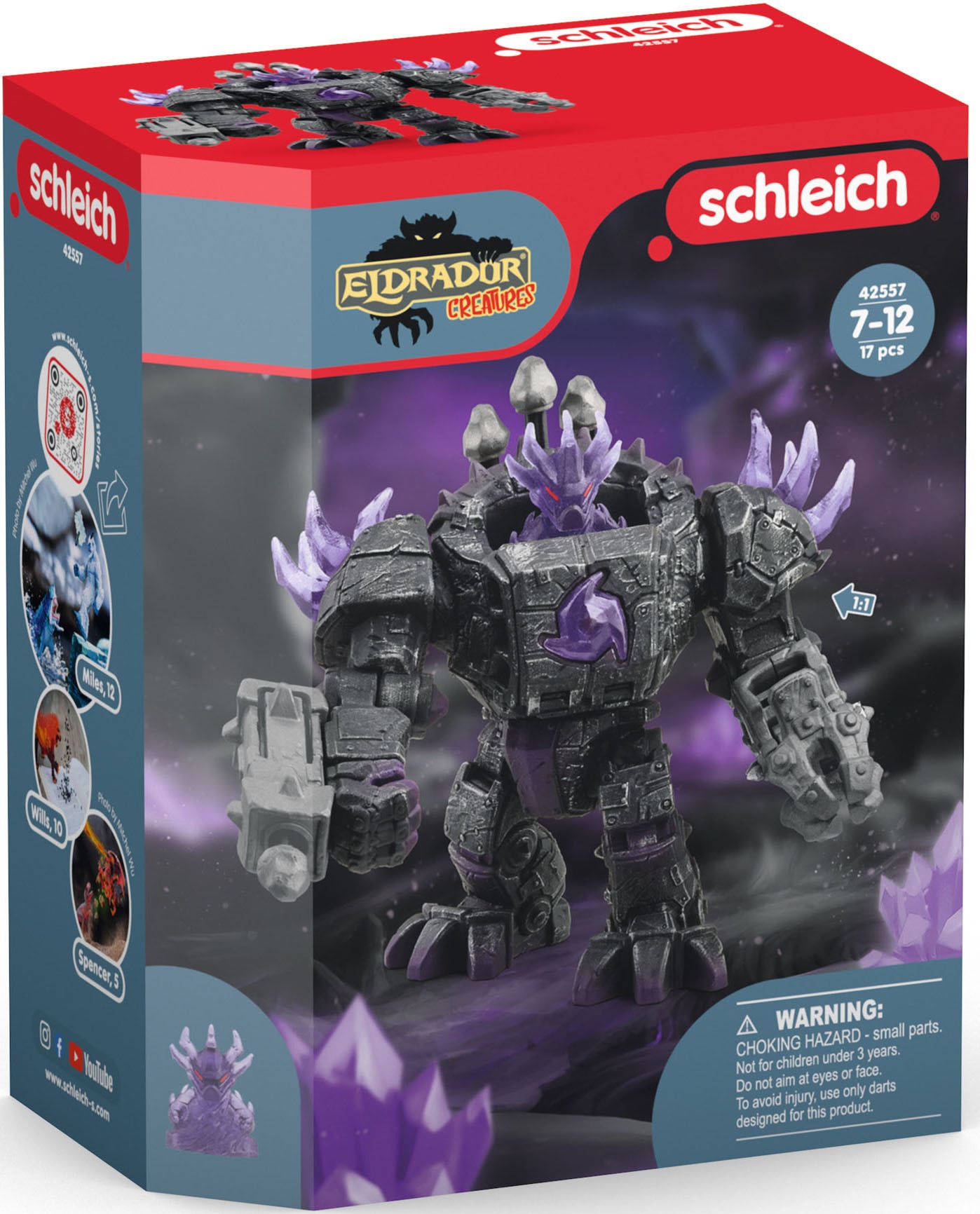 Schleich® Spielfigur »ELDRADOR®, Schatten Master-Roboter mit Mini Creature (42557)«