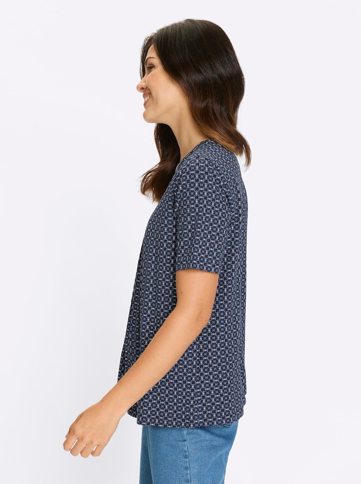 Classic Basics Print-Shirt »Kurzarm-Shirt« 1 tlg. tlg.