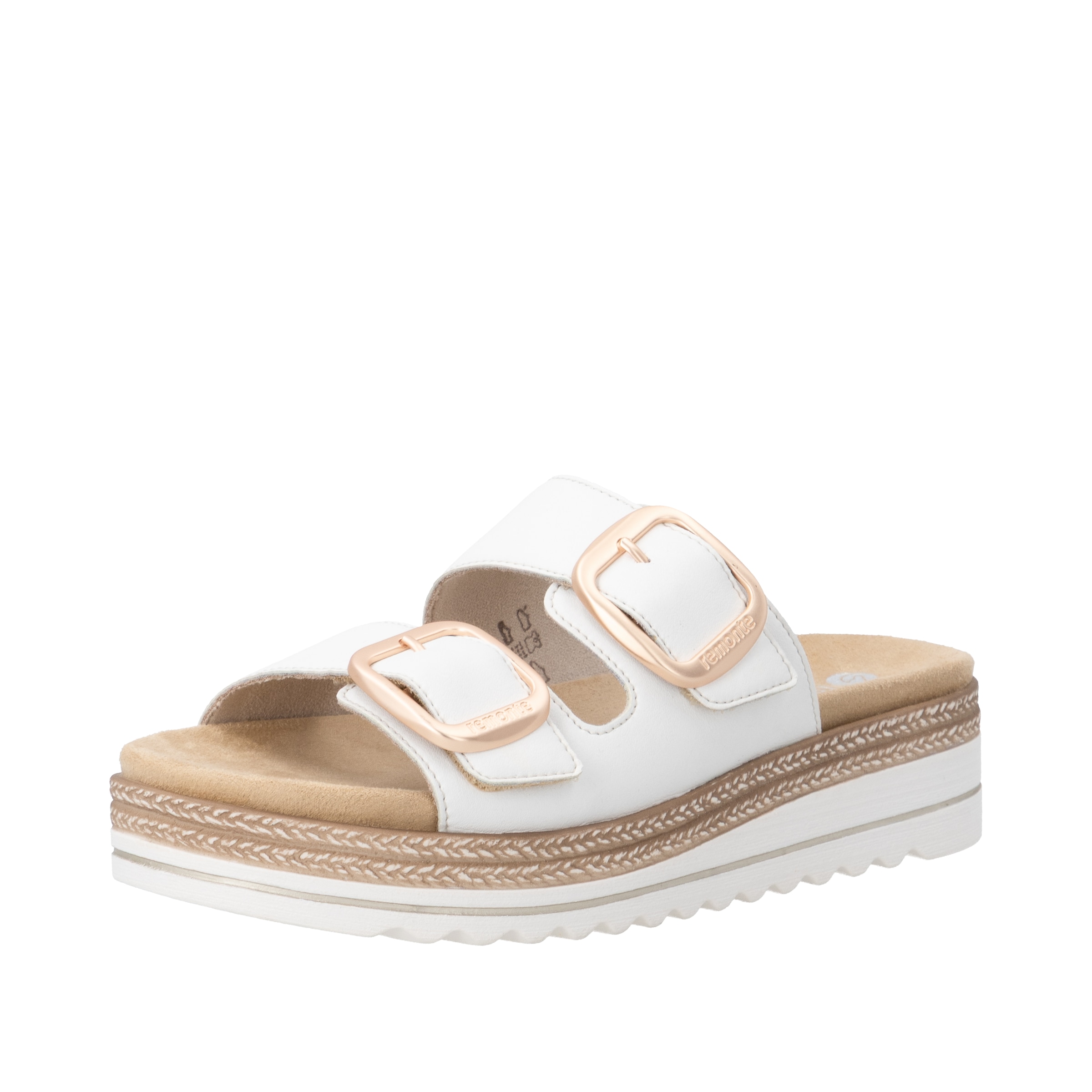 Remonte Pantolette  Hausschuh, Sommerschuh, Klettschuh mit Lite´n Soft-Ausstattung