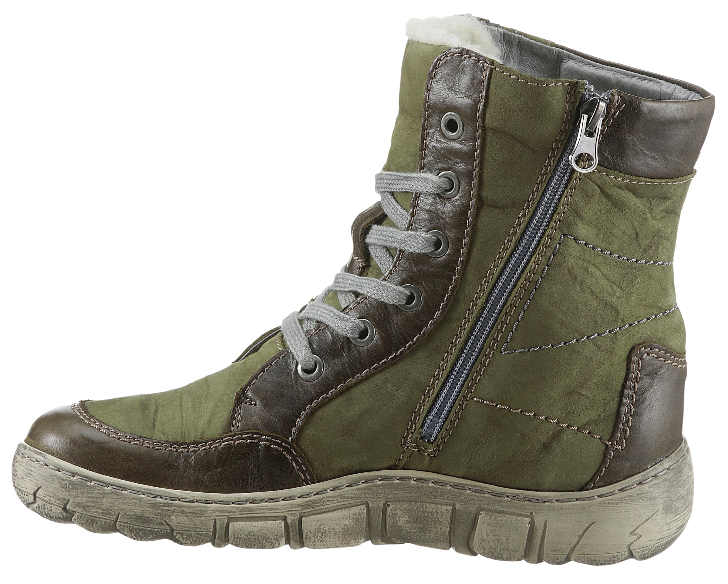 KACPER Winterboots, mit Used-Look