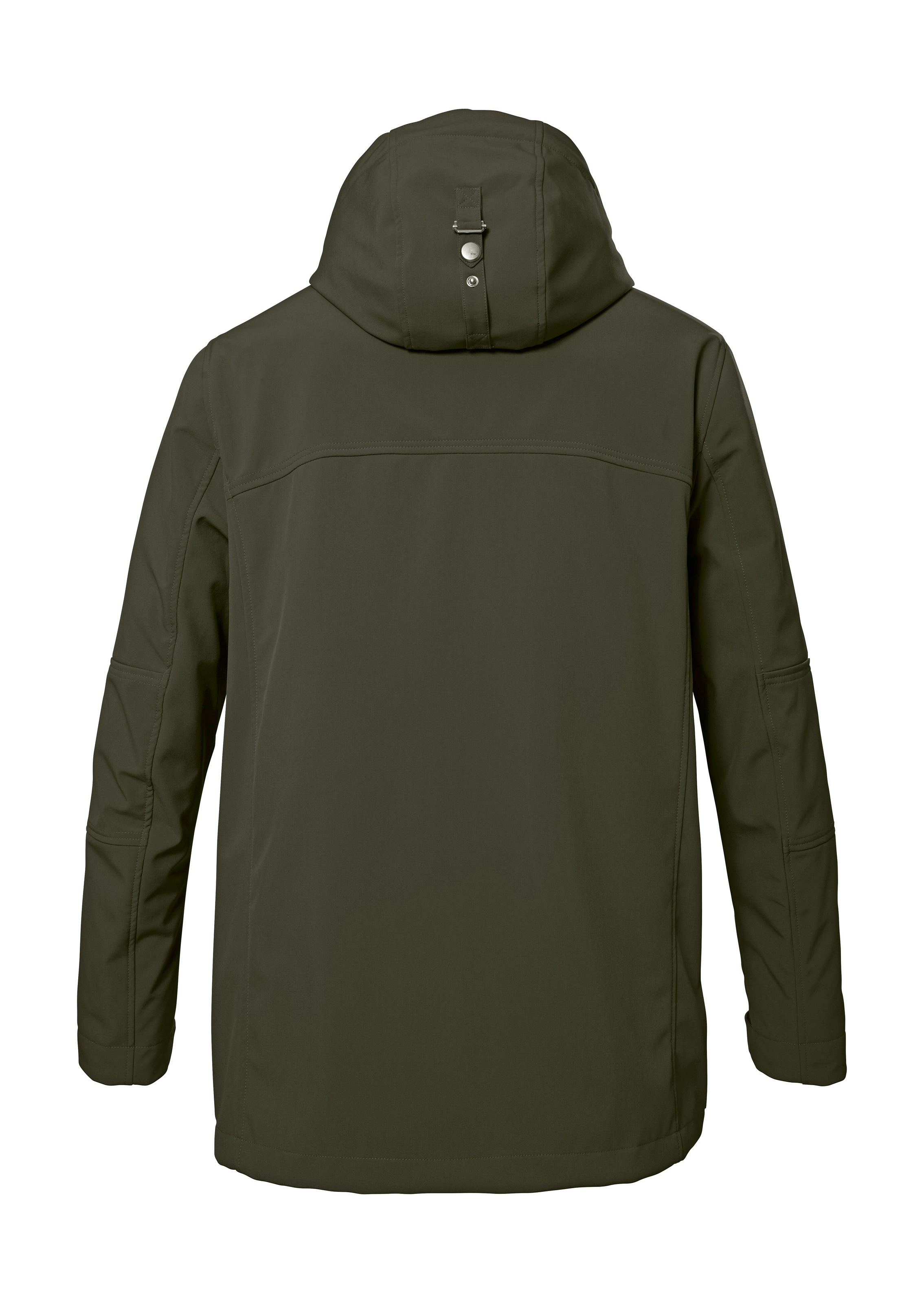 STOY Softshelljacke »STW 17 MN SFTSHLL JCKT«, Wasserabweisende, atmungsaktive Softshelljacke mit abnehmbarer Kapuze