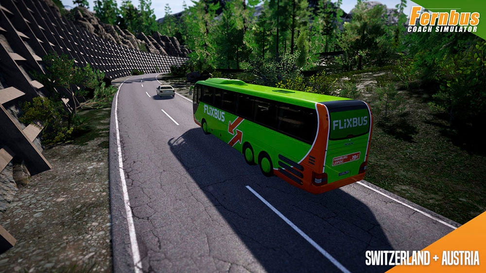 aerosoft Spielesoftware »Der Fernbus Simulator- AddOn Szenerie Österreich/Schweiz - PC«, PC