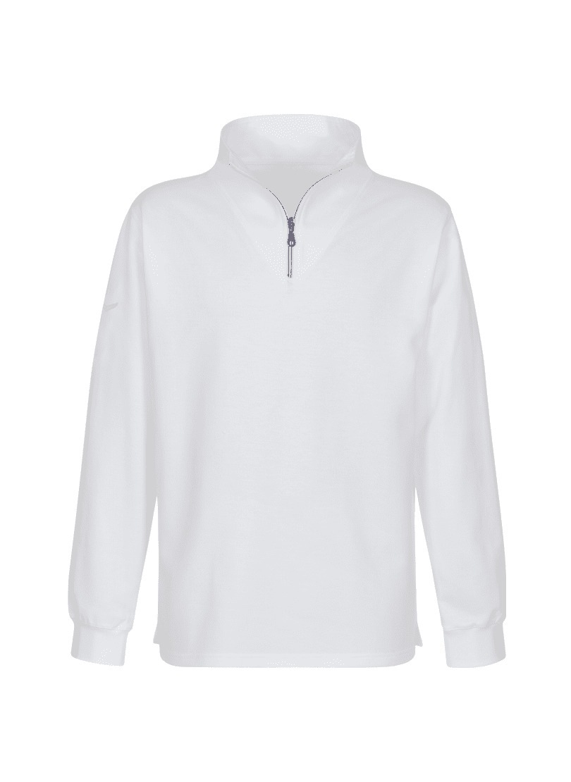 Trigema Sweatshirt »TRIGEMA Reißverschluss-Sweater«