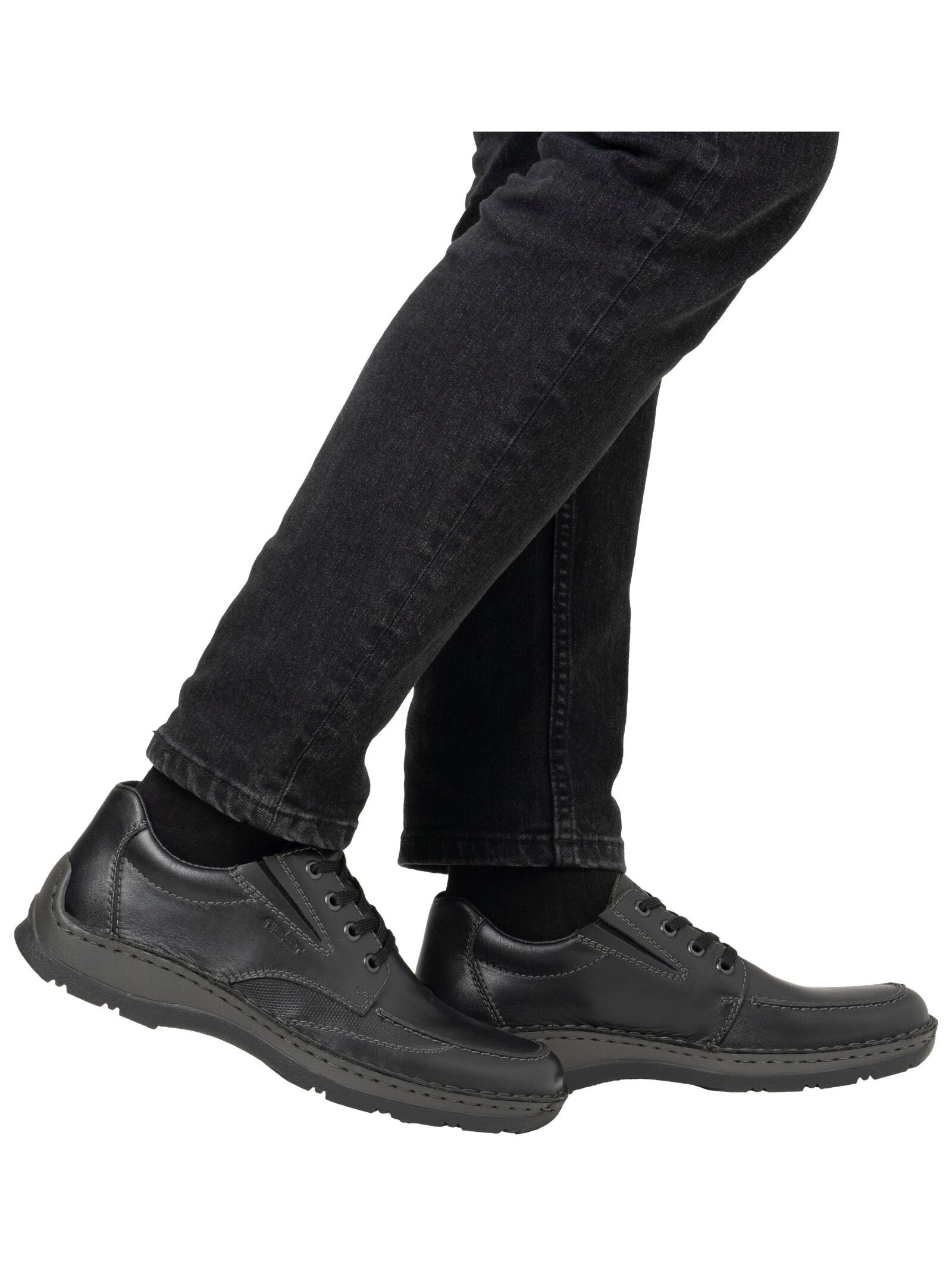 Rieker Schnürschuh »Rieker Halbschuhe Glattleder«