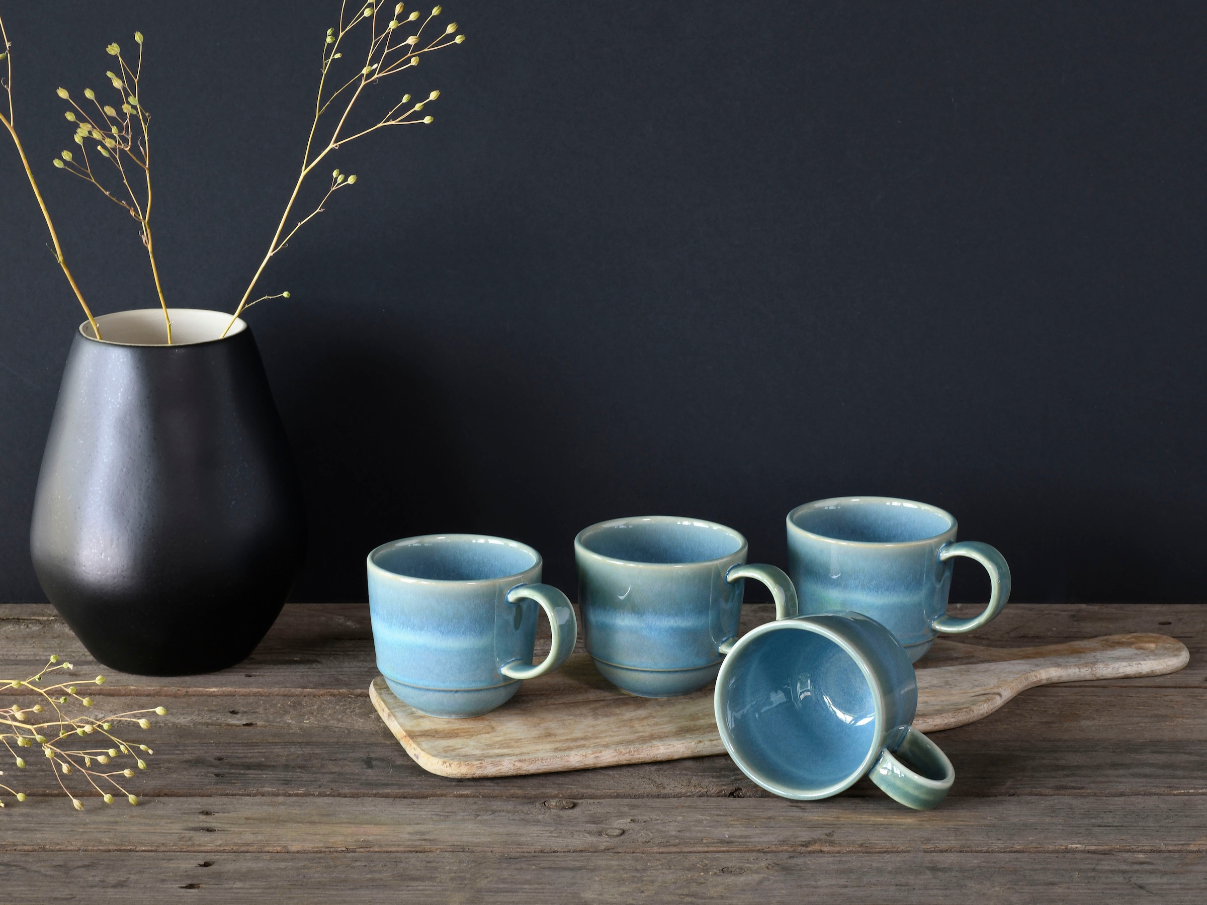 CreaTable Becher »Yuki« 370 ml, 4-teilig